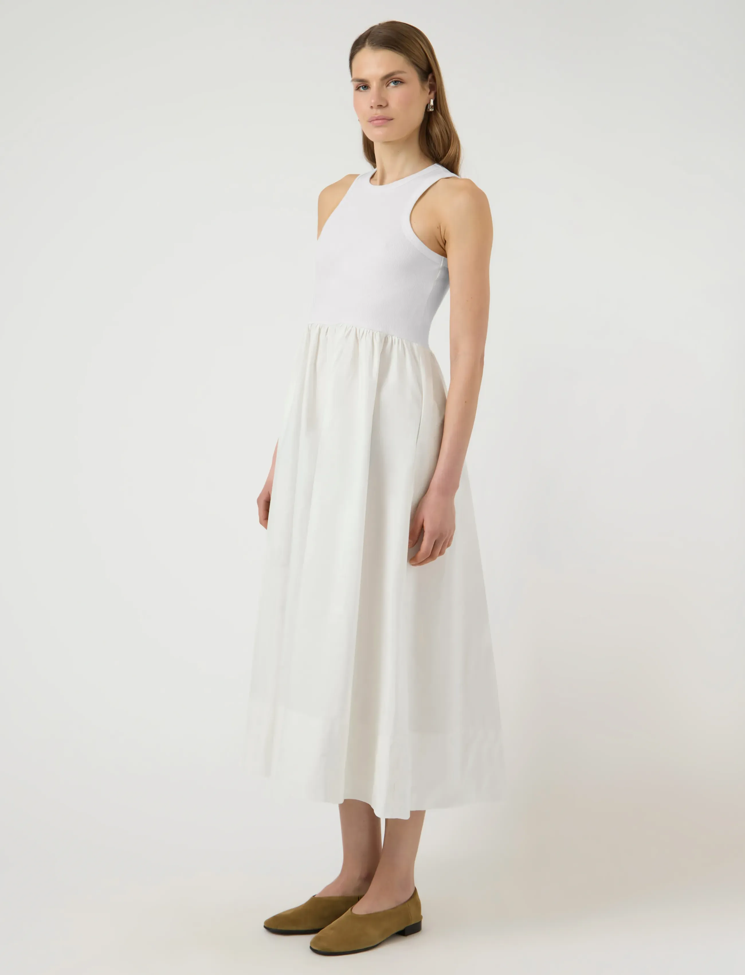 YAS - YASMIRI SL LONG DRESS S. NOOS - aftenkjoler - star white - 4