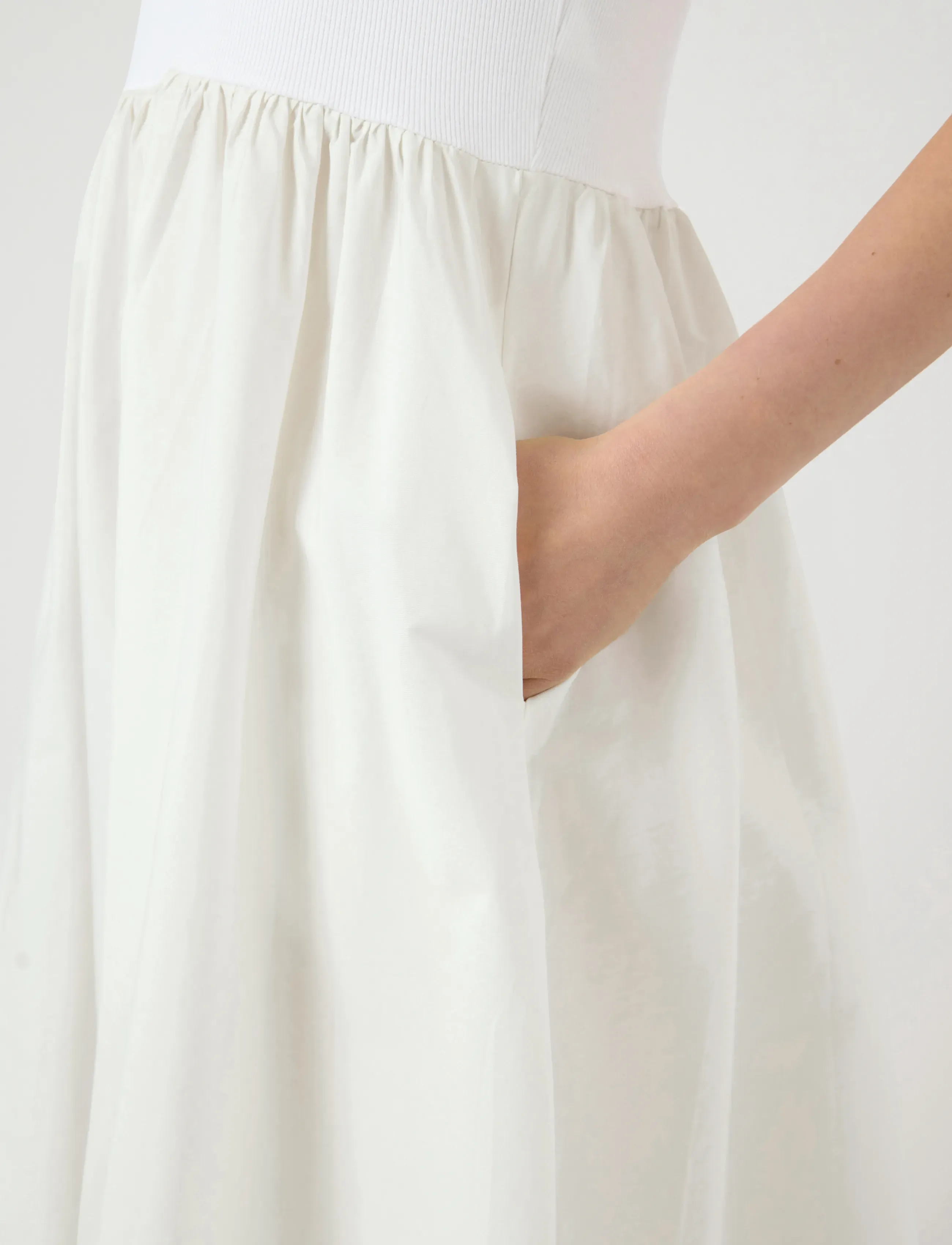 YAS - YASMIRI SL LONG DRESS S. NOOS - aftenkjoler - star white - 5