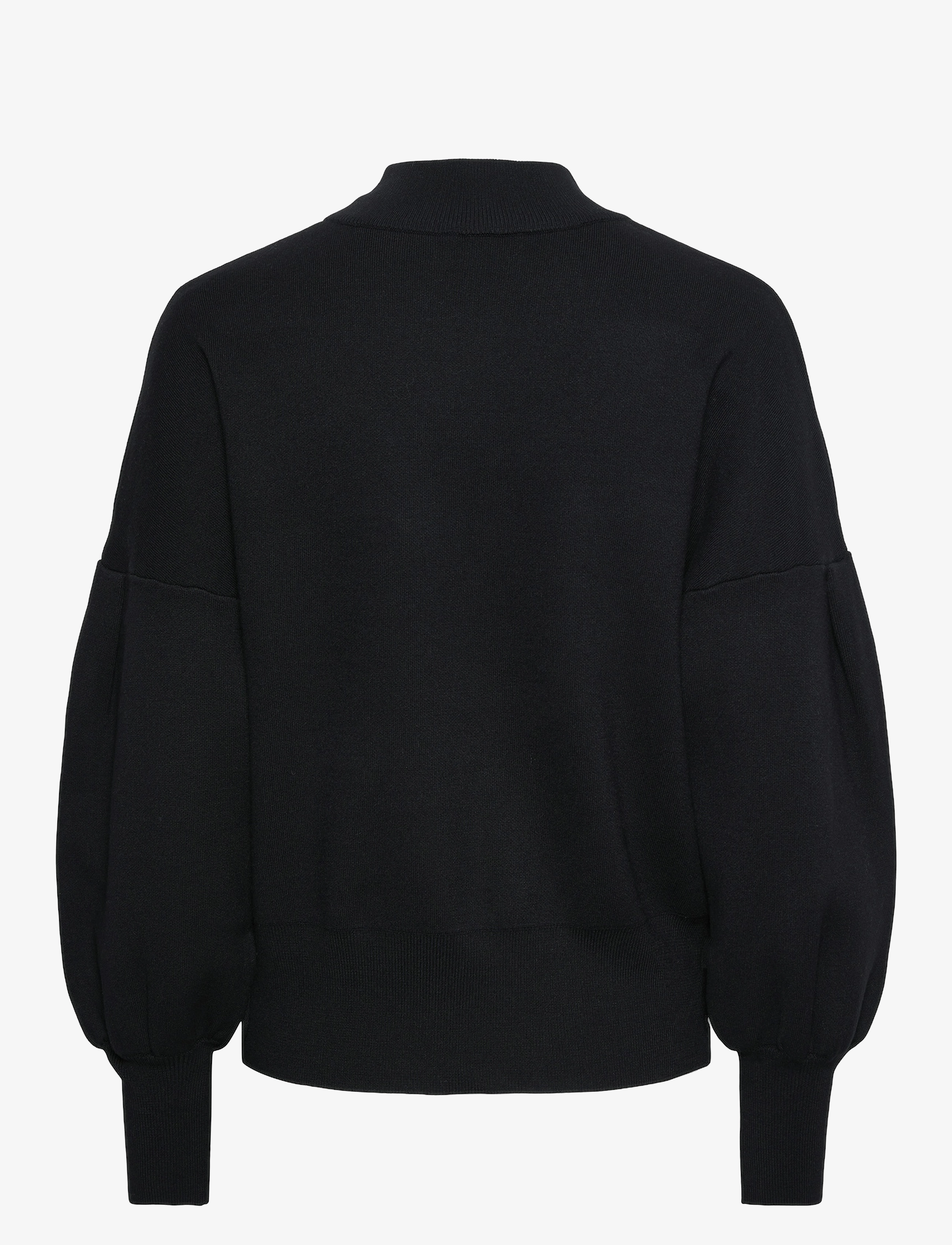 YAS - YASFIRAZ LS KNIT PULLOVER S. - džemprid - black - 2