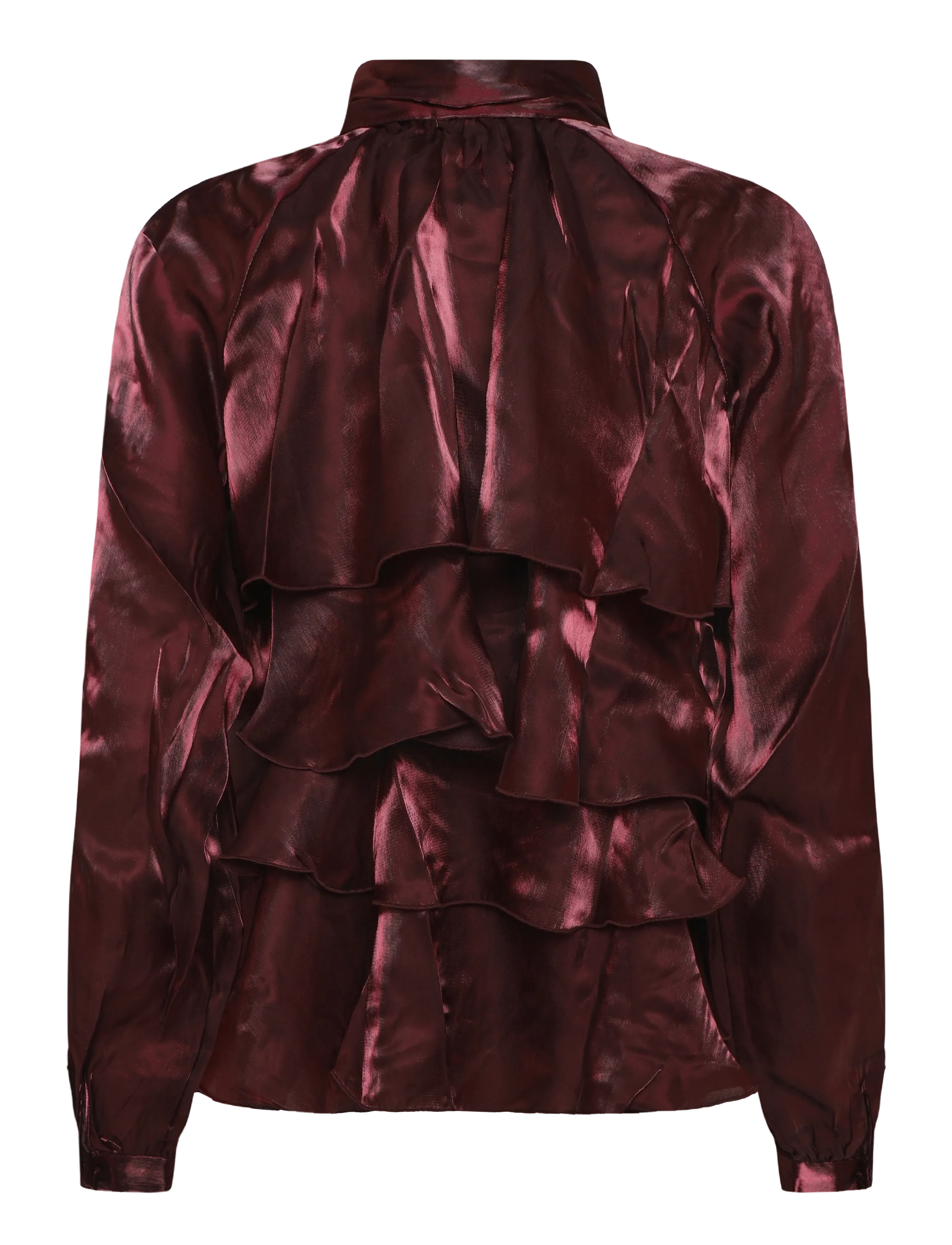 YAS Yaseloise Ls Shiny Top D2D skjortor & blusar dam – bild 2