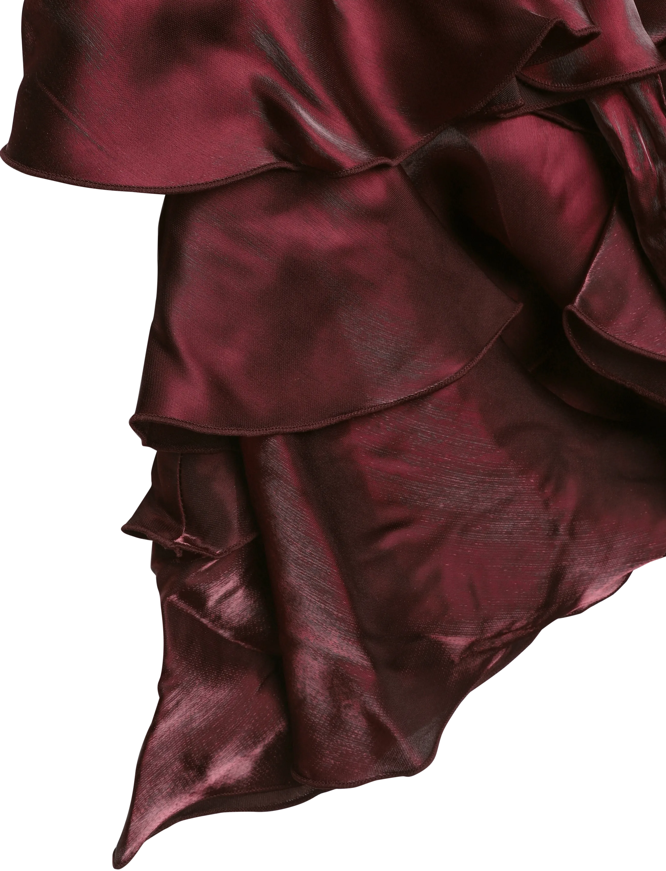 YAS - YASELOISE LS SHINY TOP - D2D - långärmade blusar - port royale - 3