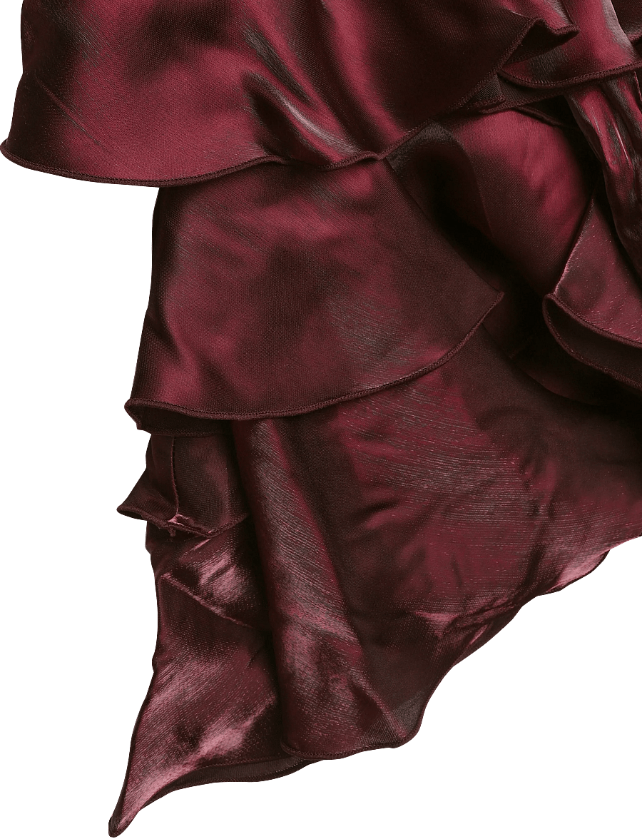 YAS - YASELOISE LS SHINY TOP - D2D - långärmade blusar - port royale - 3