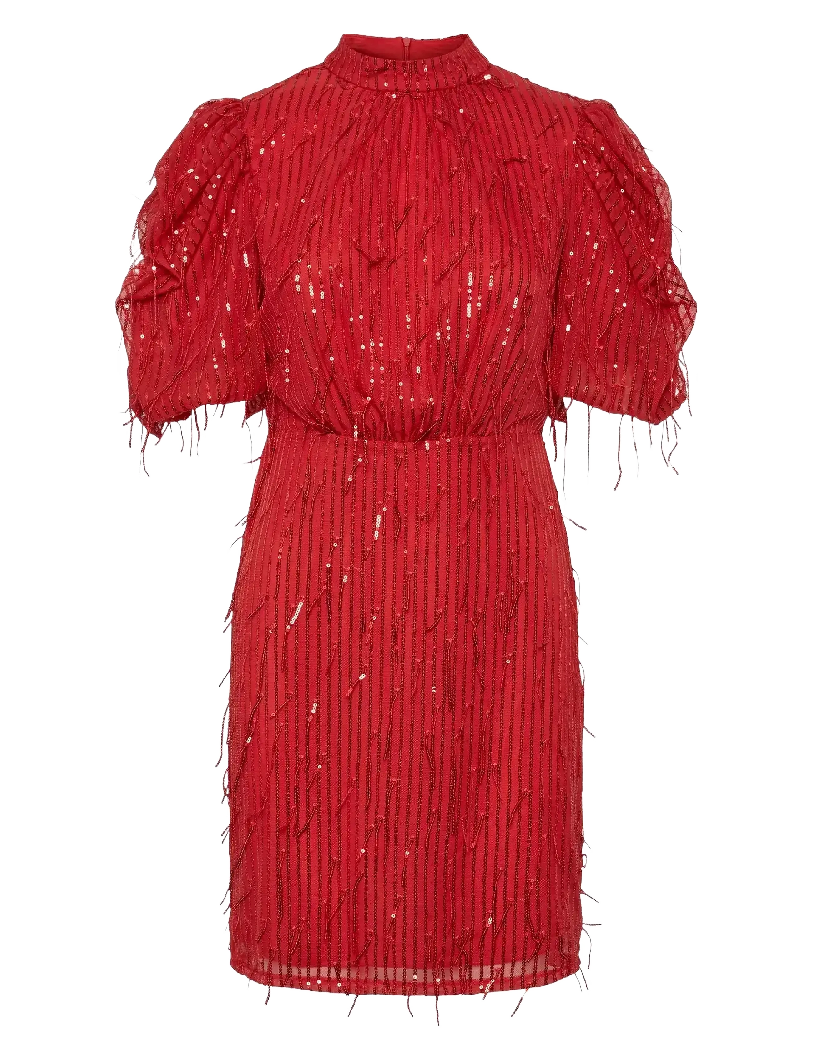 YAS YASELZA 2/4 DRESS - SHOW - Klær - RACING RED / red