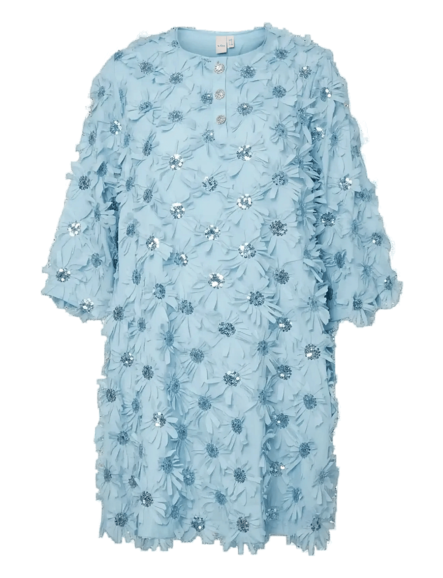 YAS - YASABELONE 3/4 DRESS - D2D - partykleider - clear sky - 0