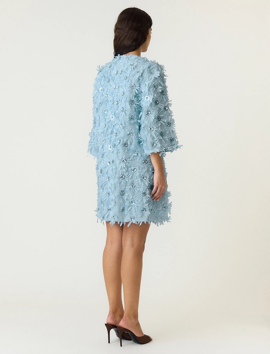 YAS - YASABELONE 3/4 DRESS - D2D - partykleider - clear sky - 2