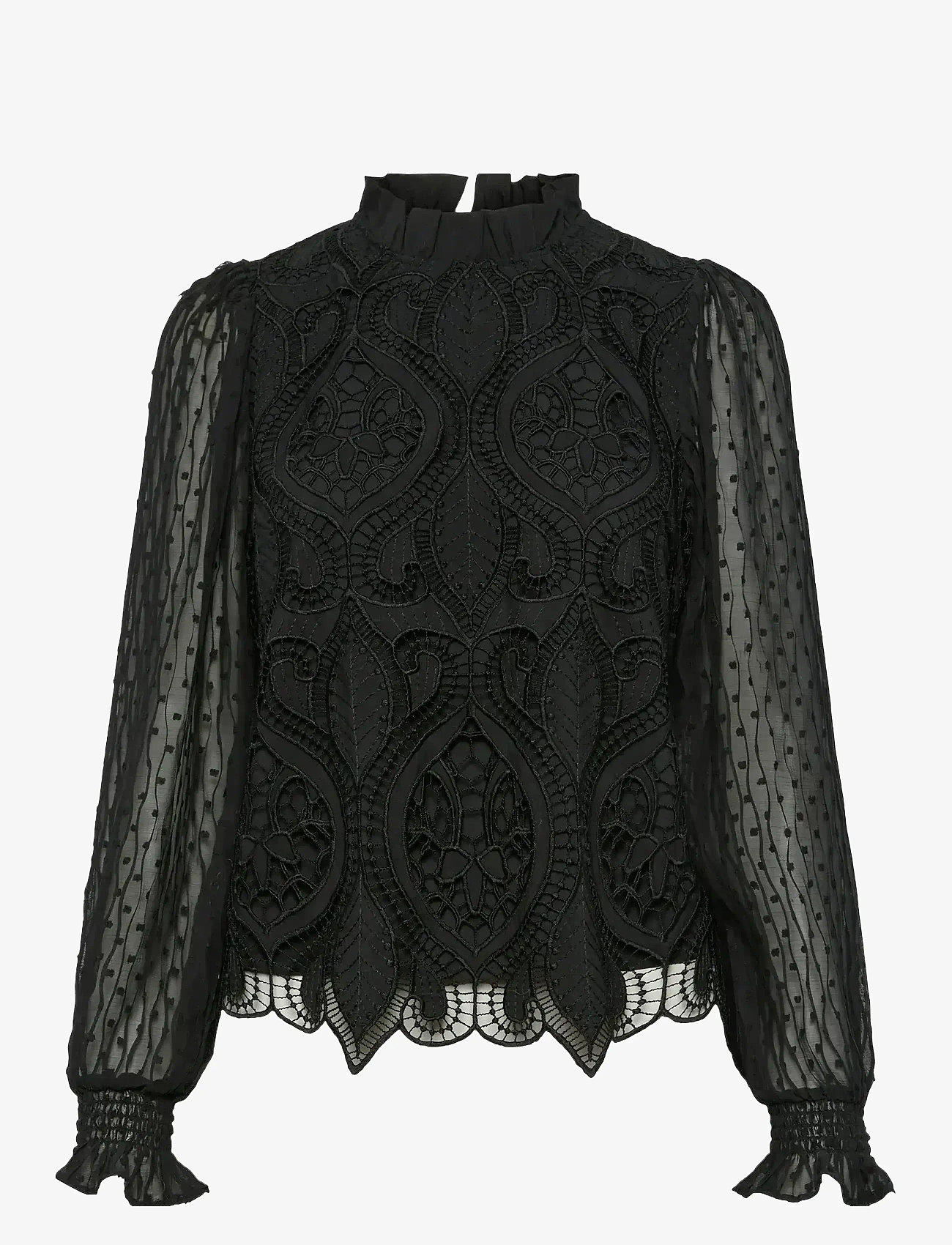 YAS - YASLERA LS TOP - langærmede bluser - black - 0