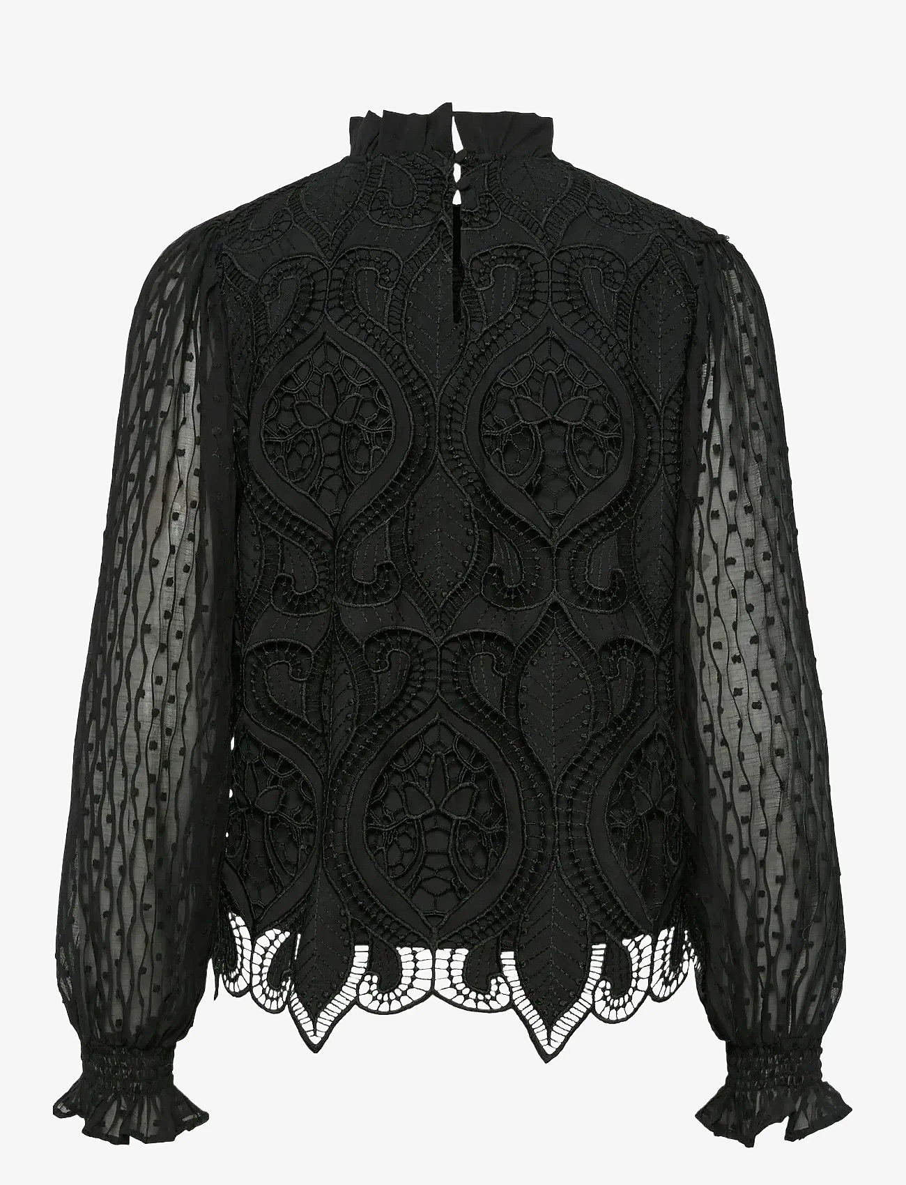 YAS - YASLERA LS TOP - langærmede bluser - black - 1