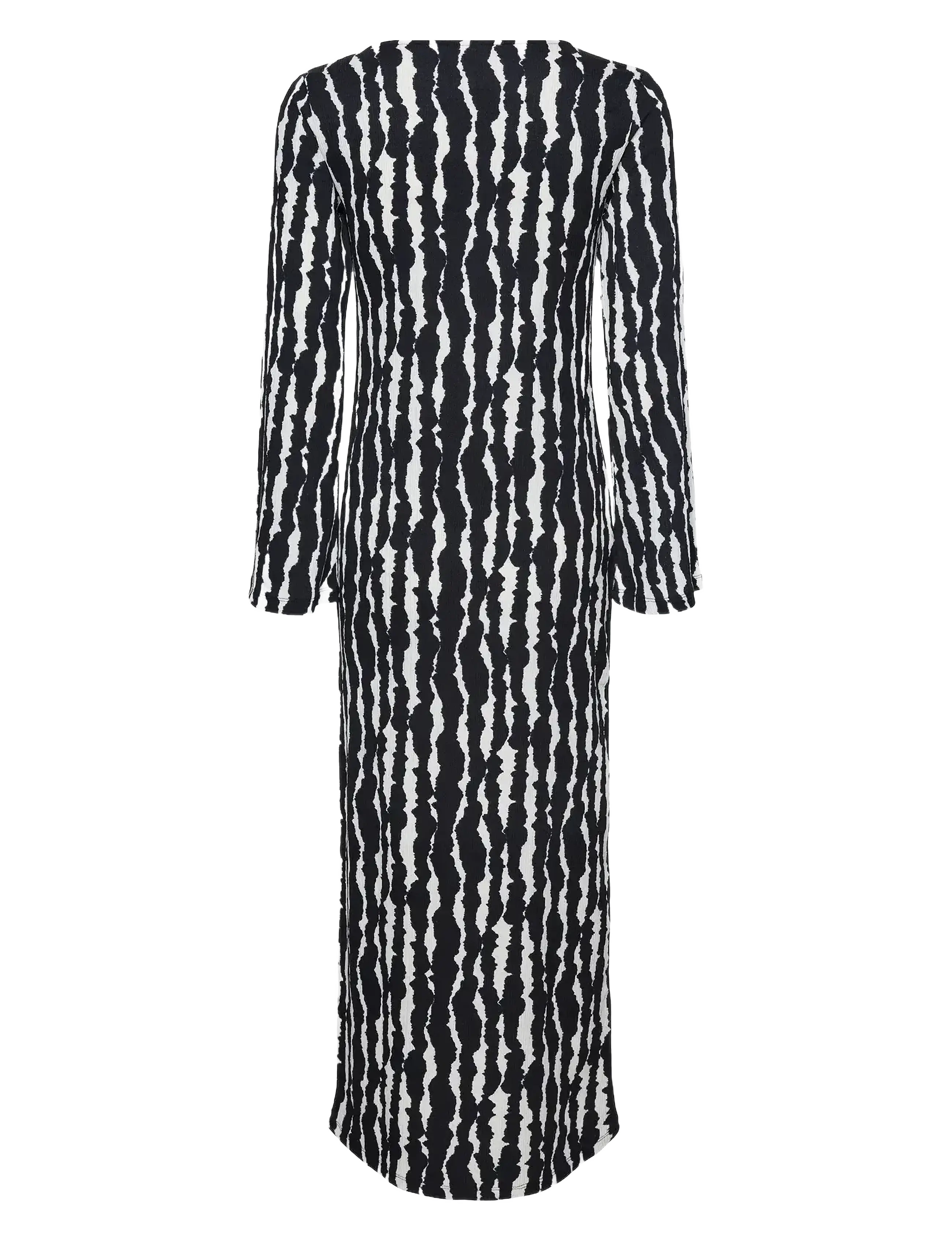 YAS - YASZENU LS ANKLE DRESS - laveste priser - black - 1