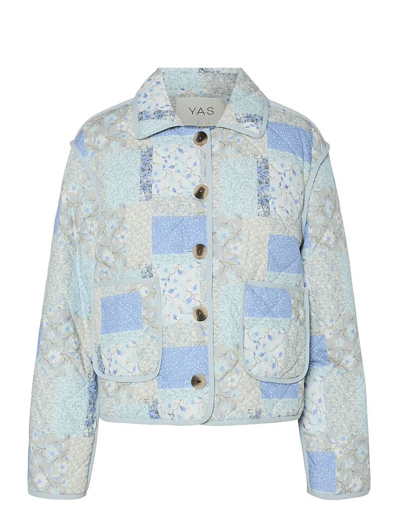 YAS - YASLELOU LS PADDED JACKET - D2D - forårsjakker - birch - 0