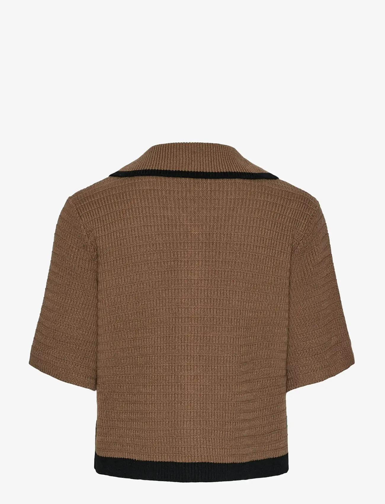 YAS - YASKLOMA SS KNIT CARDIGAN S. - koftor - malt ball - 2