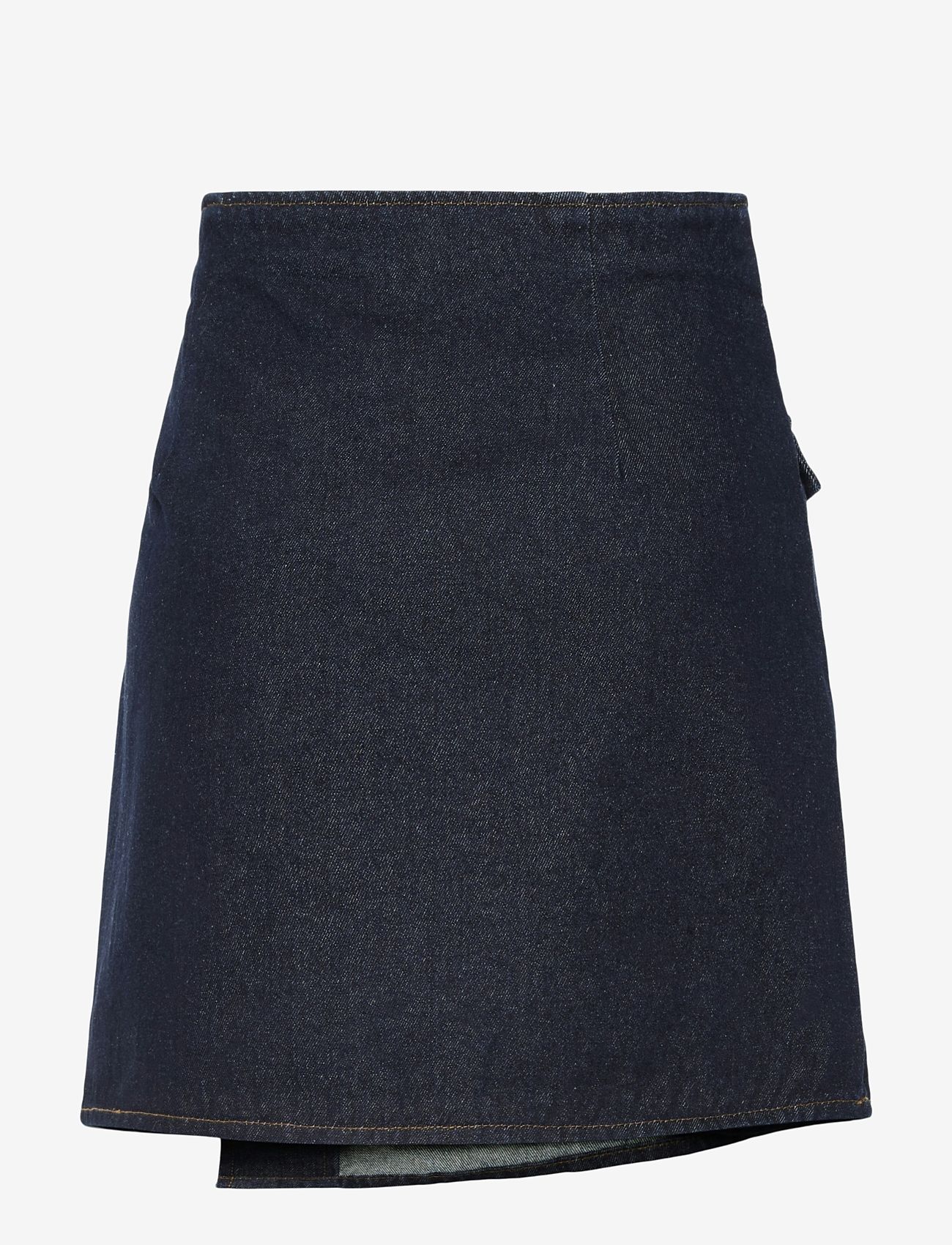 YAS - YASLISANA HMW SHORT DENIM SKIRT S. NOOS - hõlmikseelikud - dark blue denim - 2