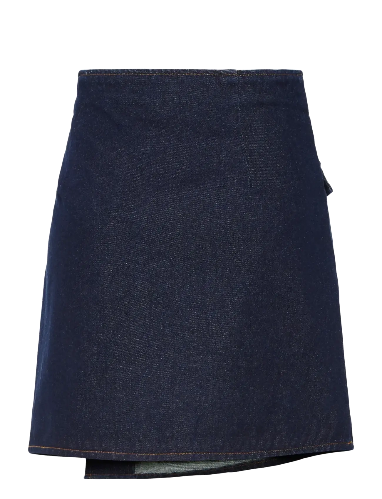 YAS - YASLISANA HMW SHORT DENIM SKIRT S. NOOS - wickelröcke - dark blue denim - 2