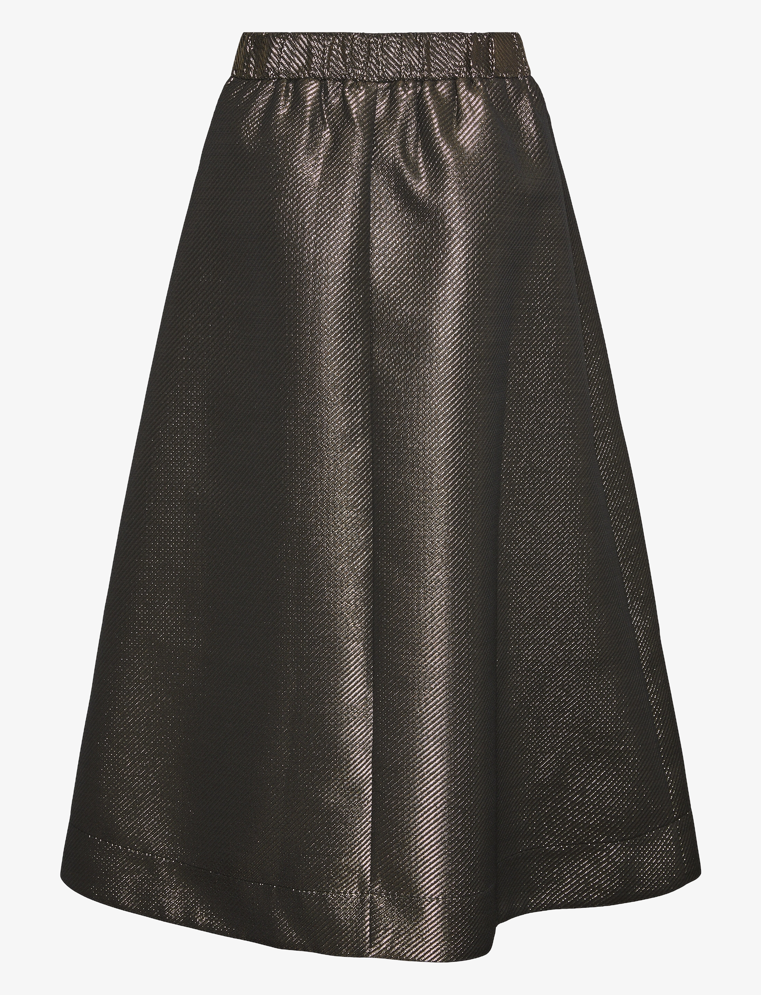 YAS - YASGOSH HW MIDI SKIRT - midi nederdele - gold colour - 2