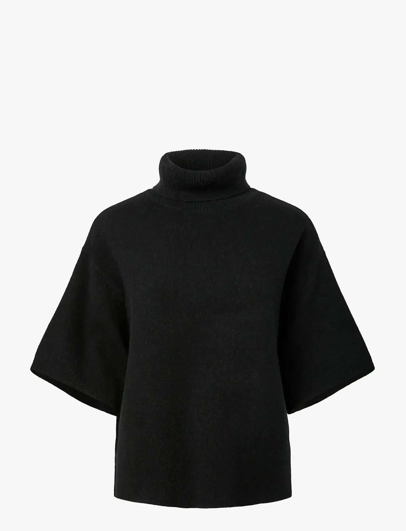 YAS - YASEMILA 2/4 WOOL KNIT PULLOVER S. NOOS - sviitrid - black - 1