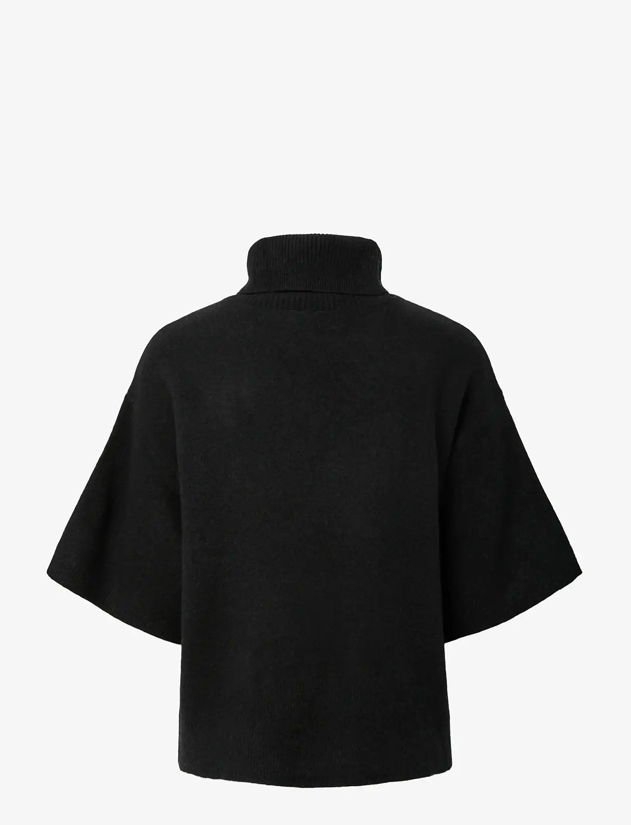 YAS - YASEMILA 2/4 WOOL KNIT PULLOVER S. NOOS - sviitrid - black - 2
