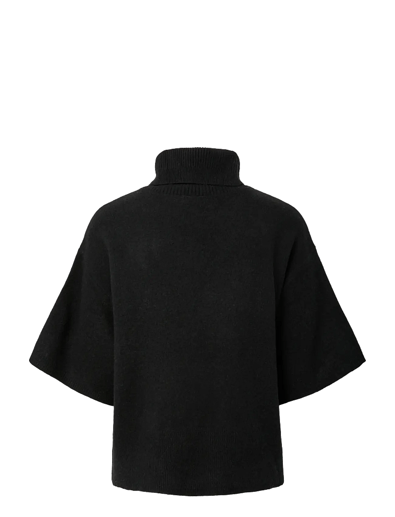 YAS - YASEMILA 2/4 WOOL KNIT PULLOVER S. NOOS - sviitrid - black - 2