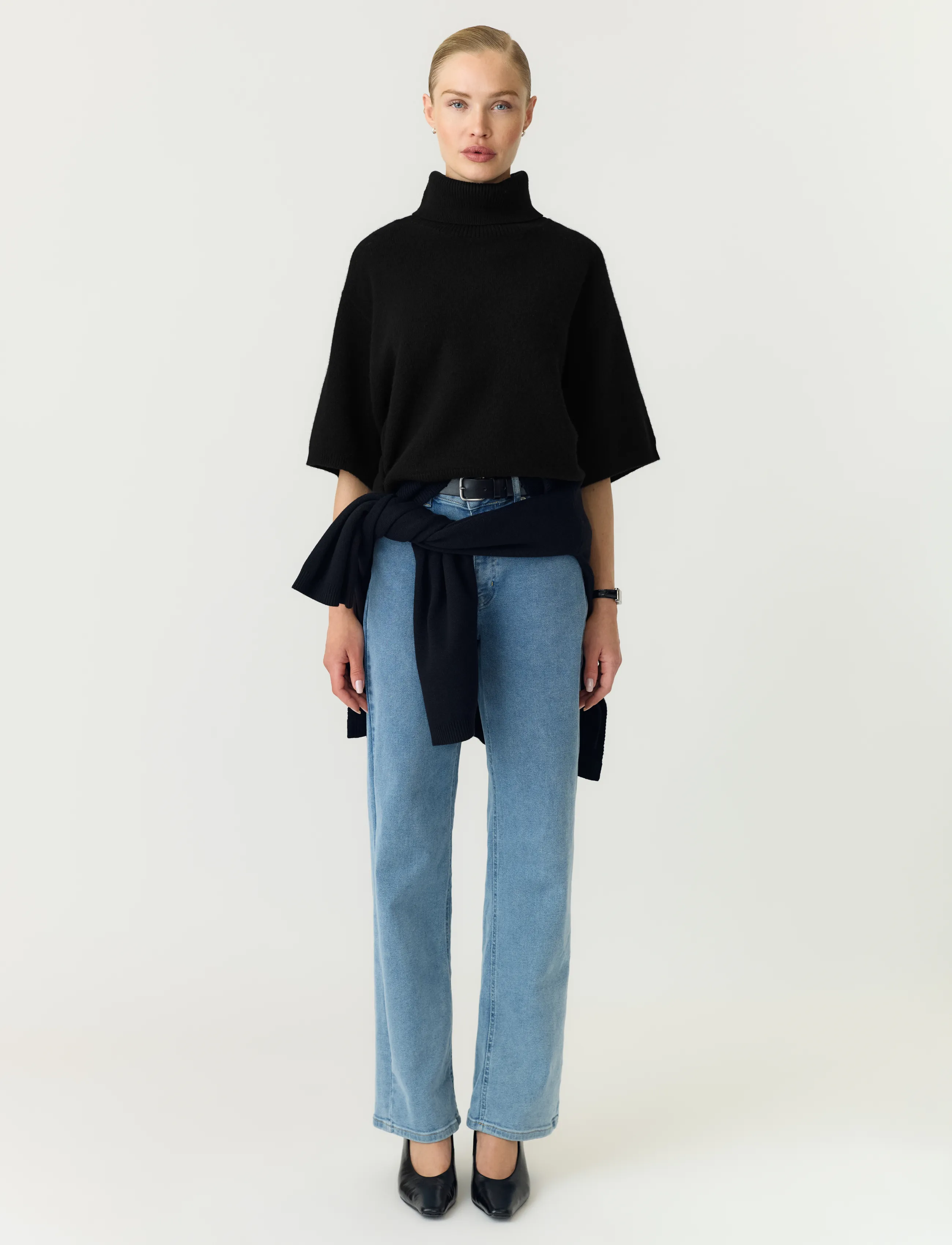 YAS Yasemila 2/4 Wool Knit Pullover S. Noos polotröjor dam – bild 6