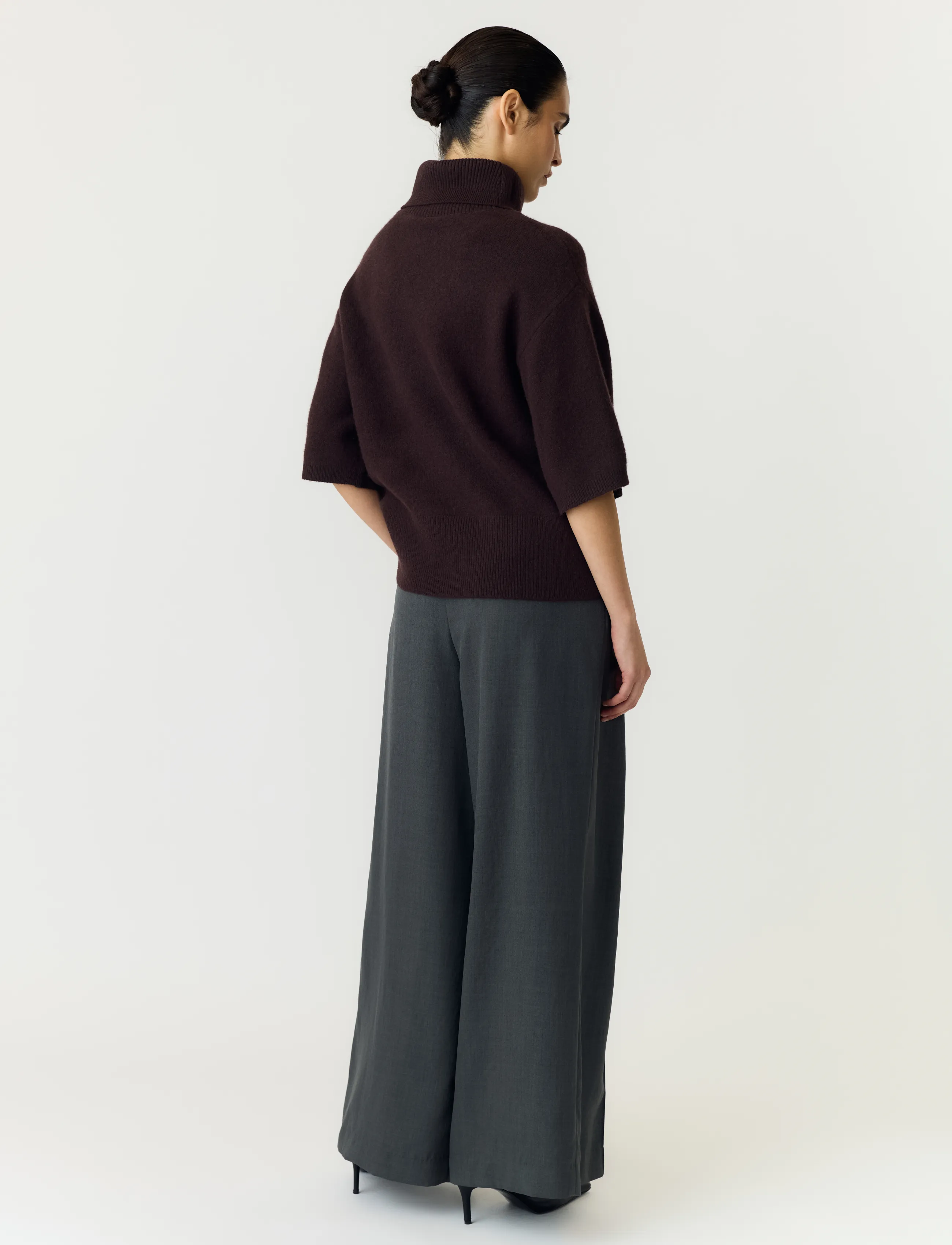 YAS Yasemila 2/4 Wool Knit Pullover S. Noos polotröjor dam – bild 2