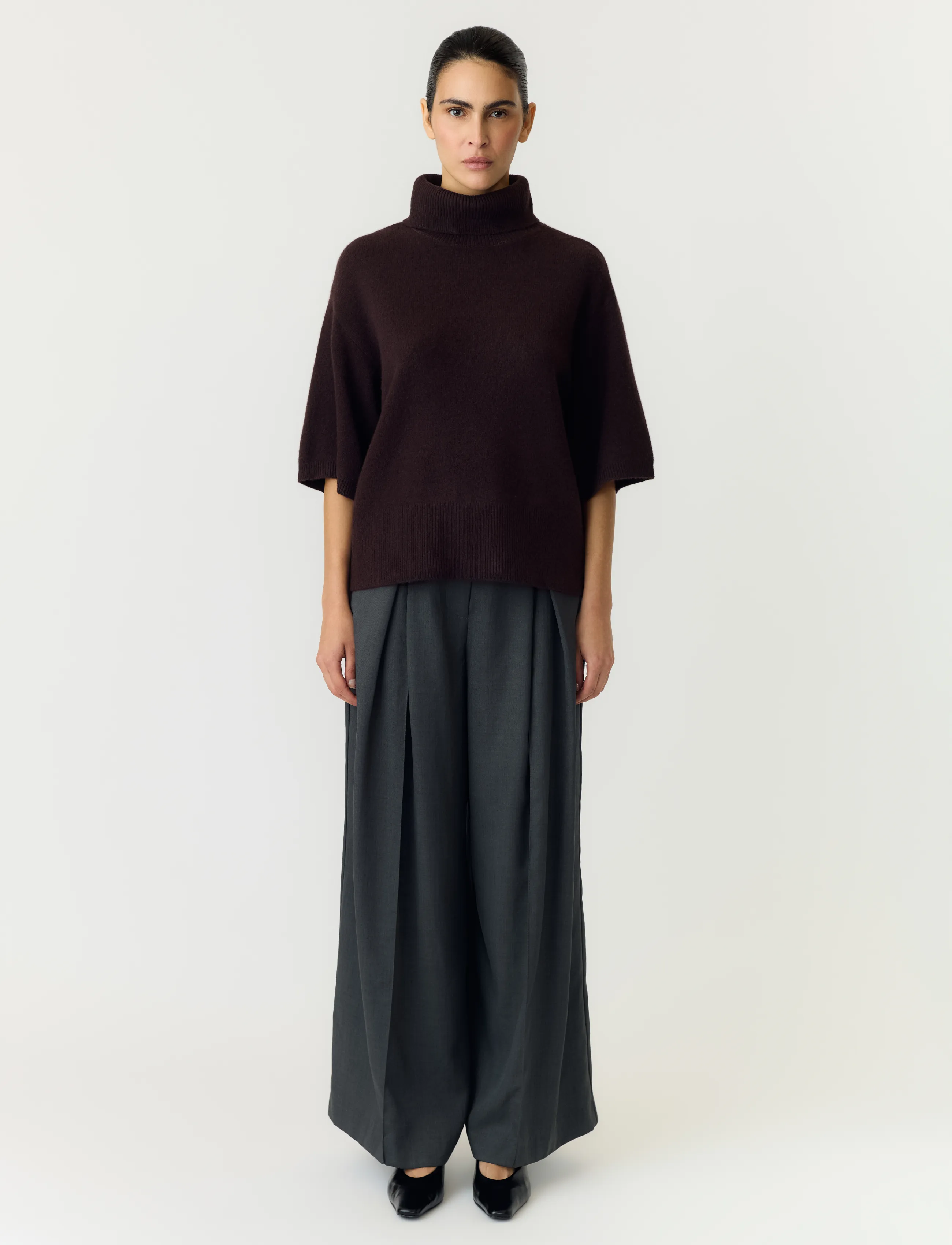 YAS Yasemila 2/4 Wool Knit Pullover S. Noos polotröjor dam – bild 3