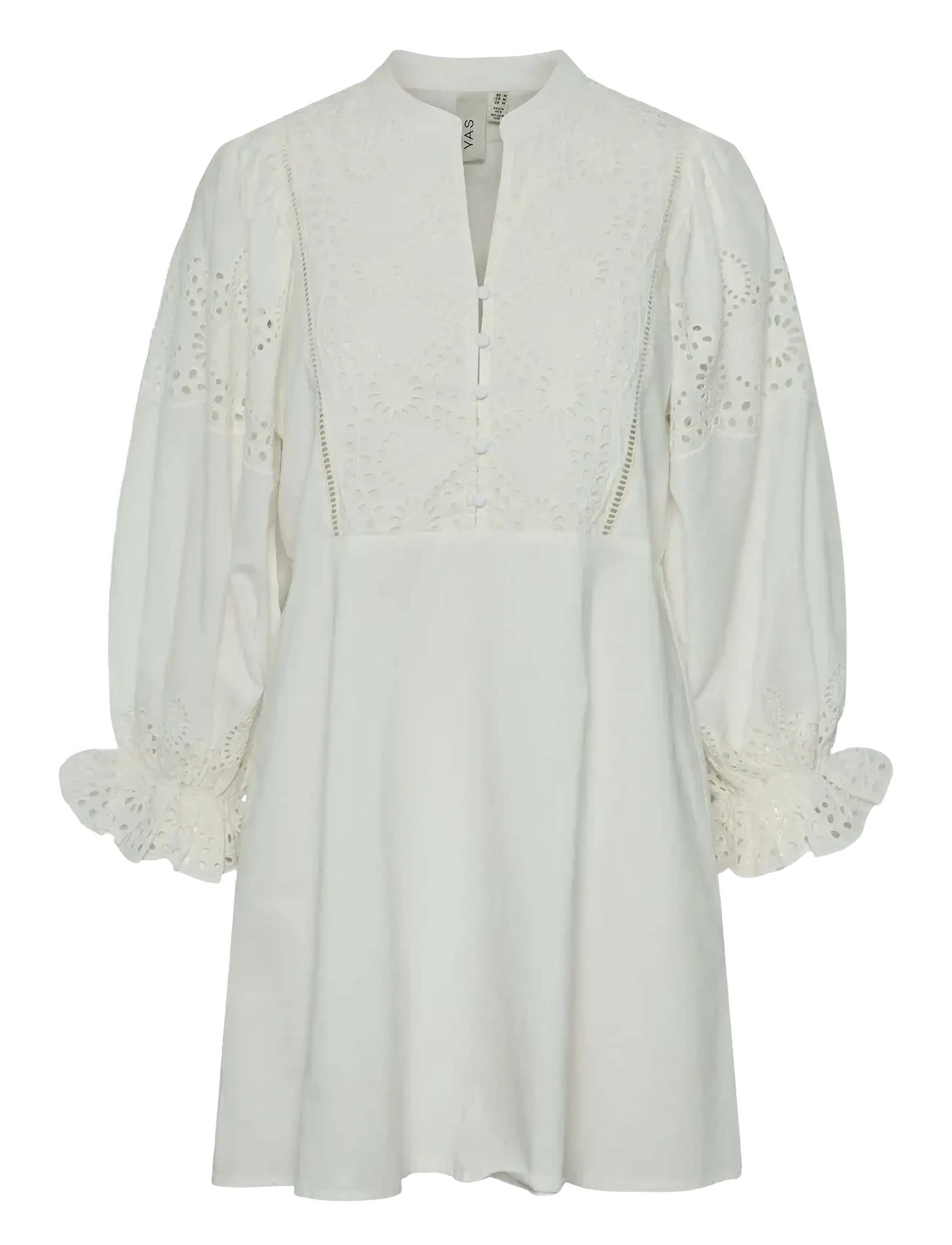 YAS - YASPIO LS DRESS S. - star white - 0