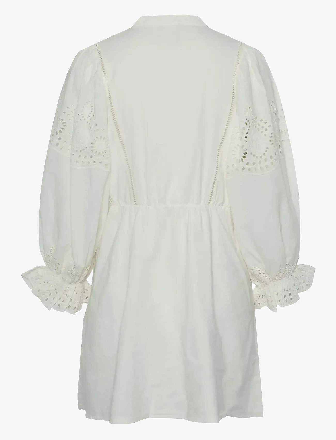 YAS - YASPIO LS DRESS S. - short dresses - star white - 1