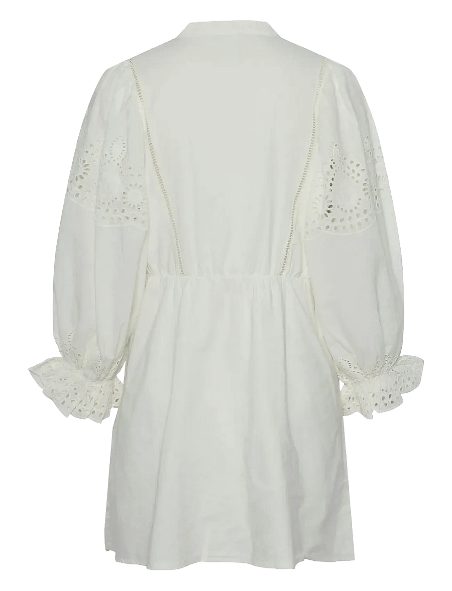 YAS - YASPIO LS DRESS S. - star white - 1