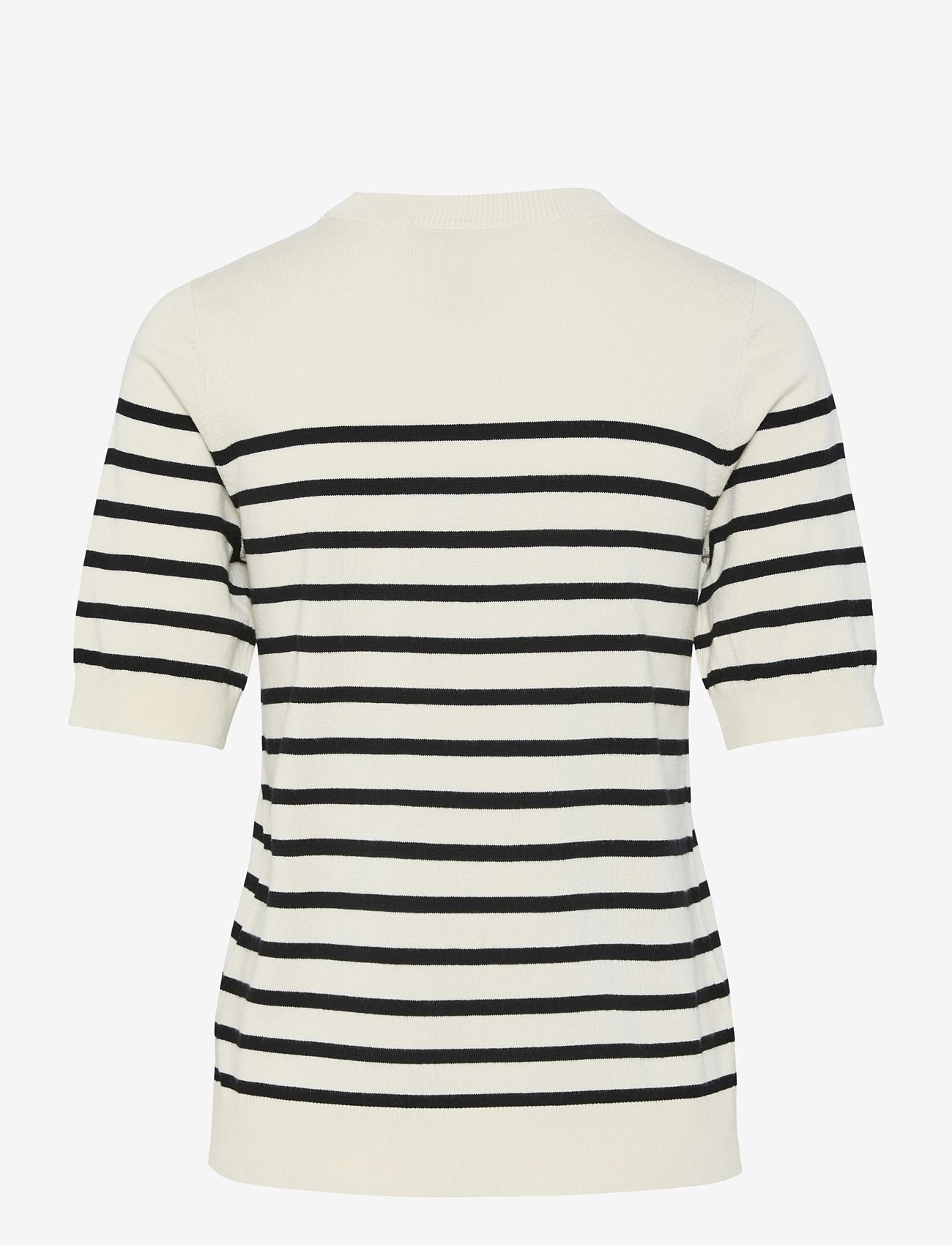 YAS - YASLENA SS KNIT PULLOVER S. NOOS - jumpers - birch - 2