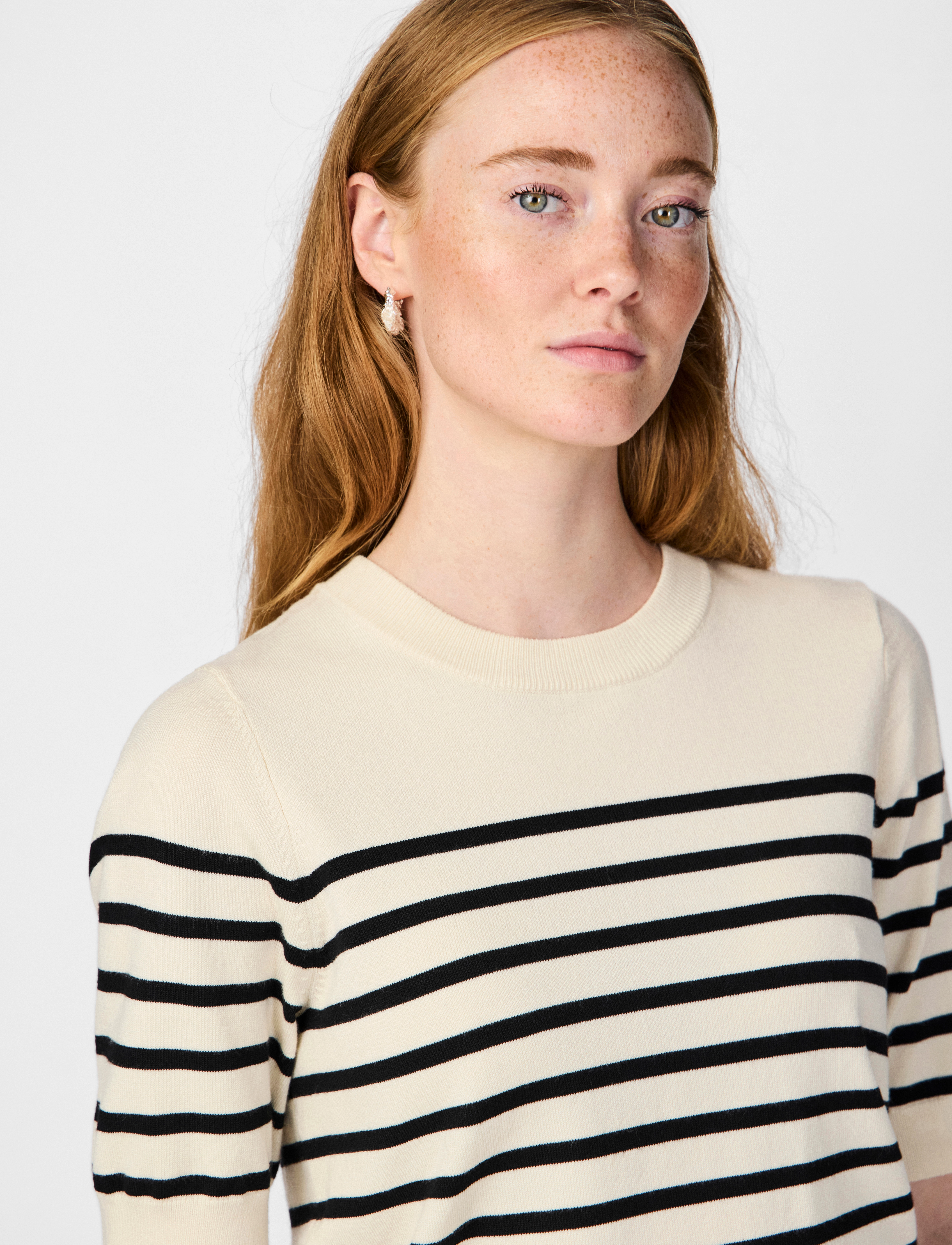 YAS - YASLENA SS KNIT PULLOVER S. NOOS - pullover - birch - 4