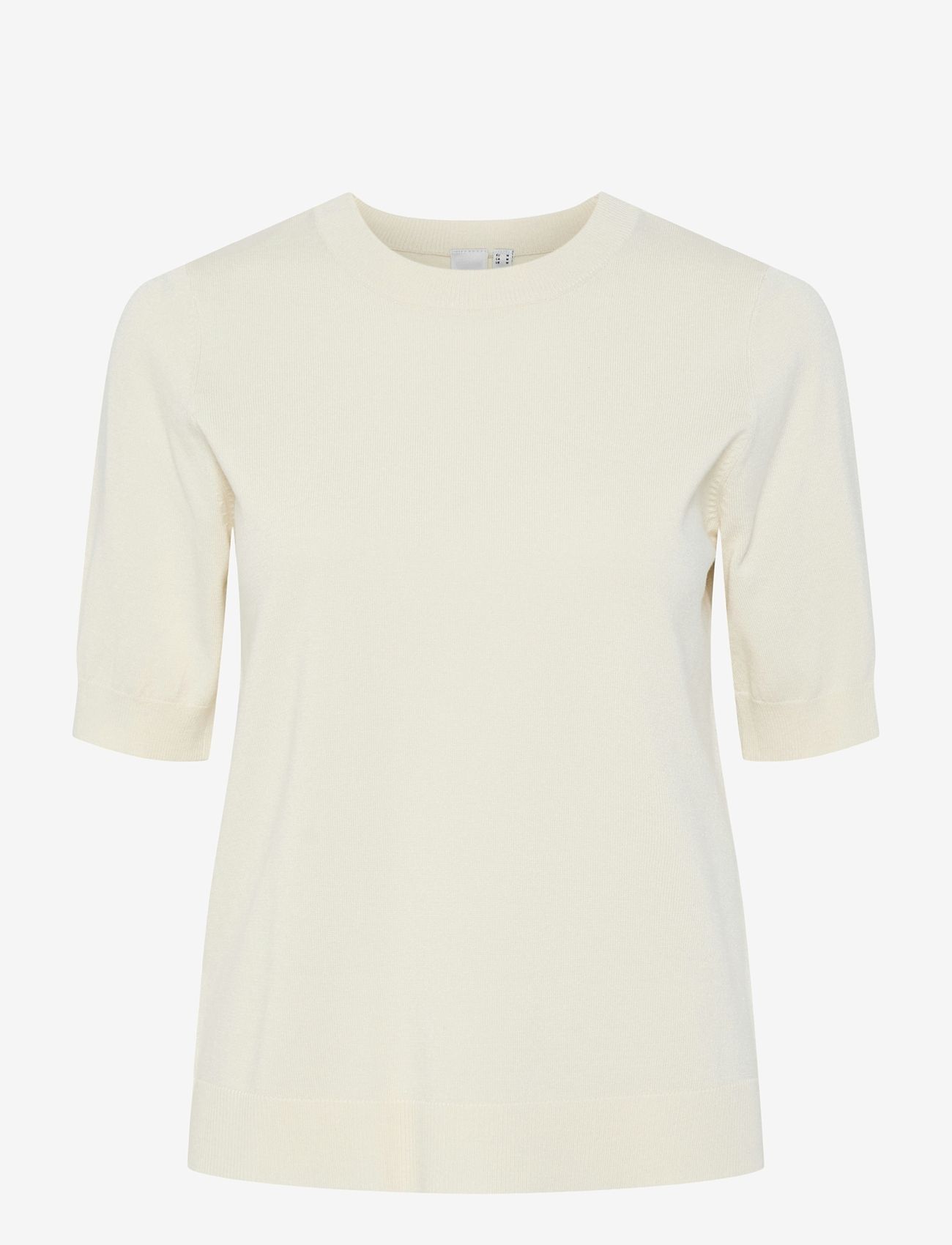 YAS - YASLENA SS KNIT PULLOVER S. NOOS - pullover - birch - 1