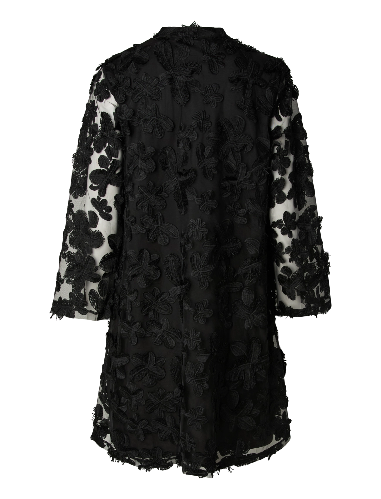 YAS - YASKARLY 7/8 SHORT DRESS NOOS - cocktailklänningar - black - 2