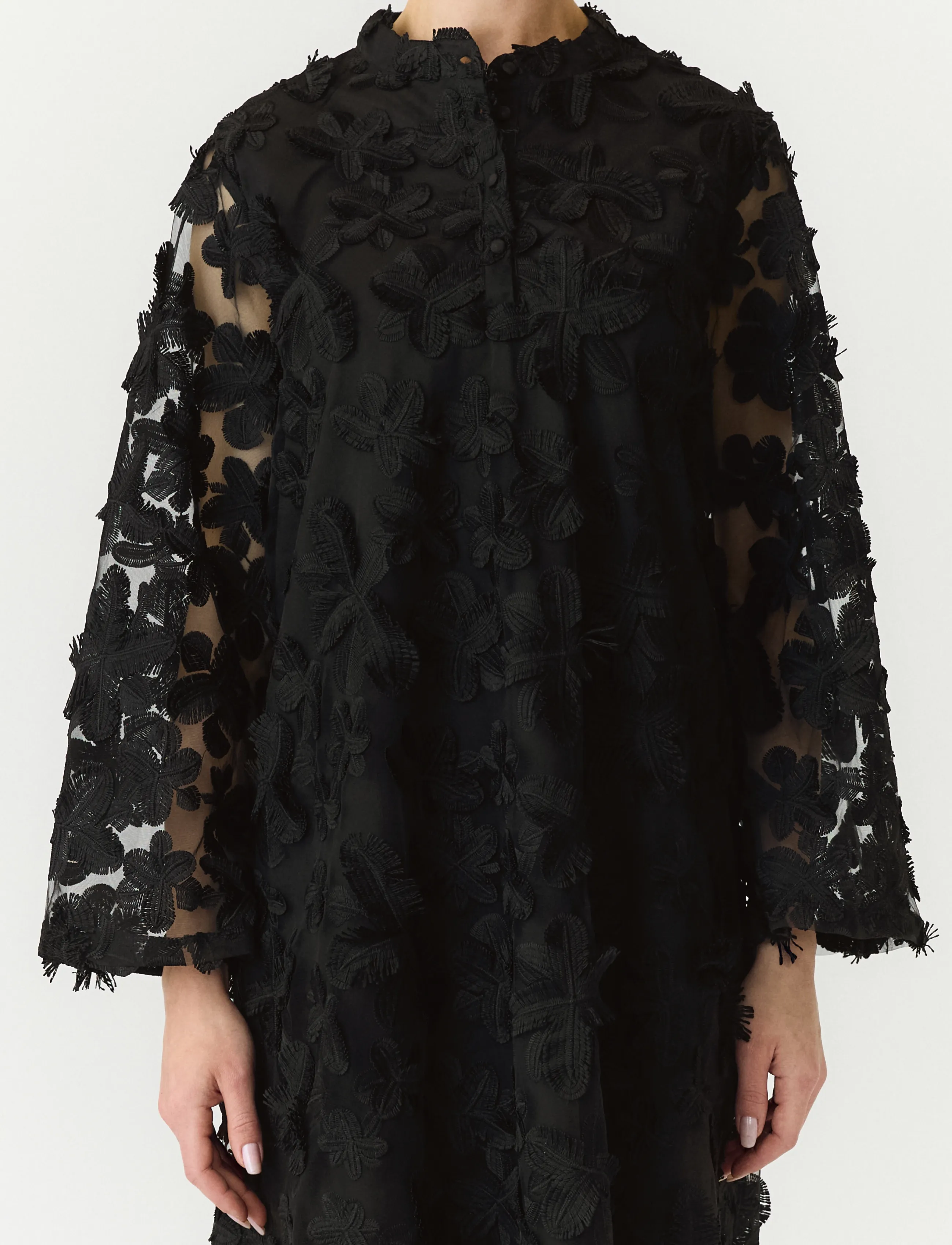 YAS - YASKARLY 7/8 SHORT DRESS NOOS - cocktailklänningar - black - 5