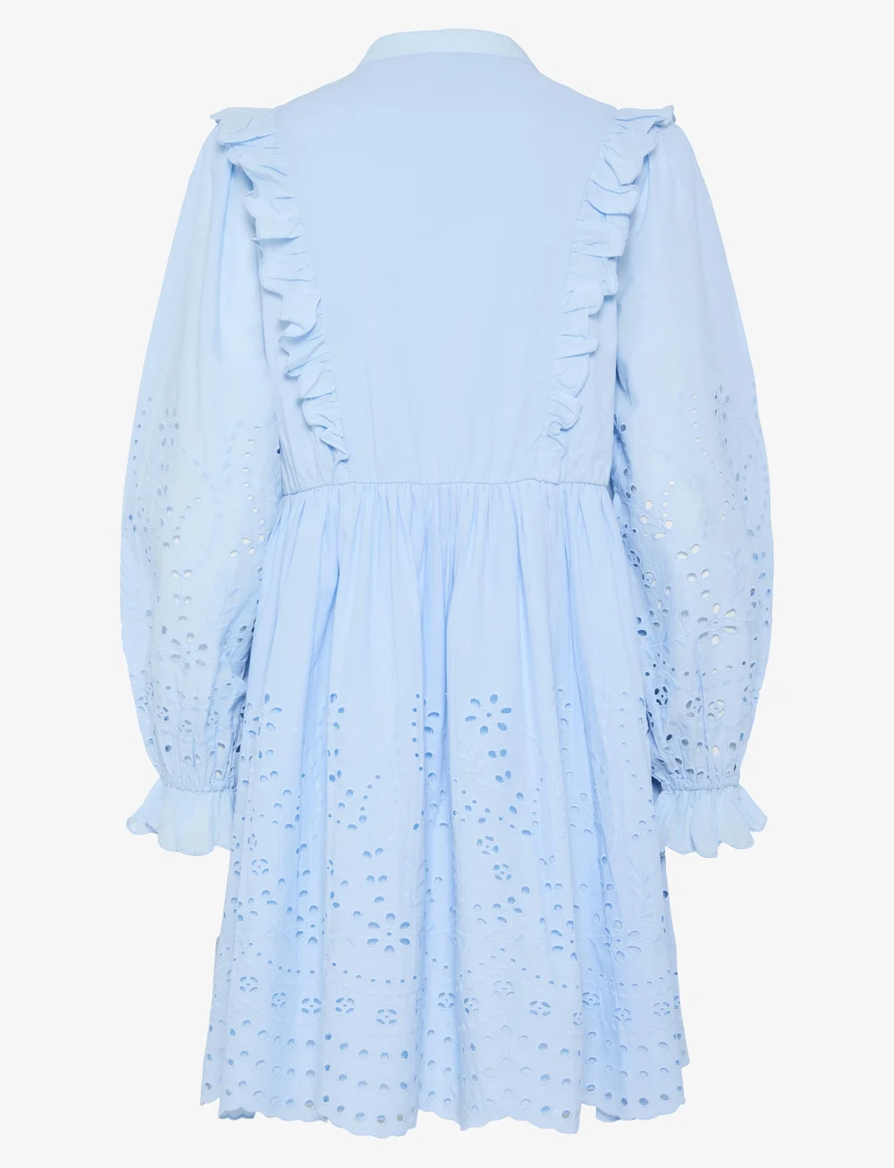 YAS - YASLUMA LS DRESS S. NOOS - konfirmationstøj - clear sky - 1