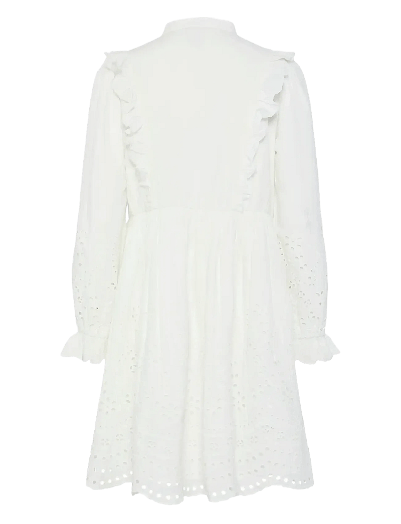 YAS - YASLUMA LS DRESS S. NOOS - konfirmation - star white - 1