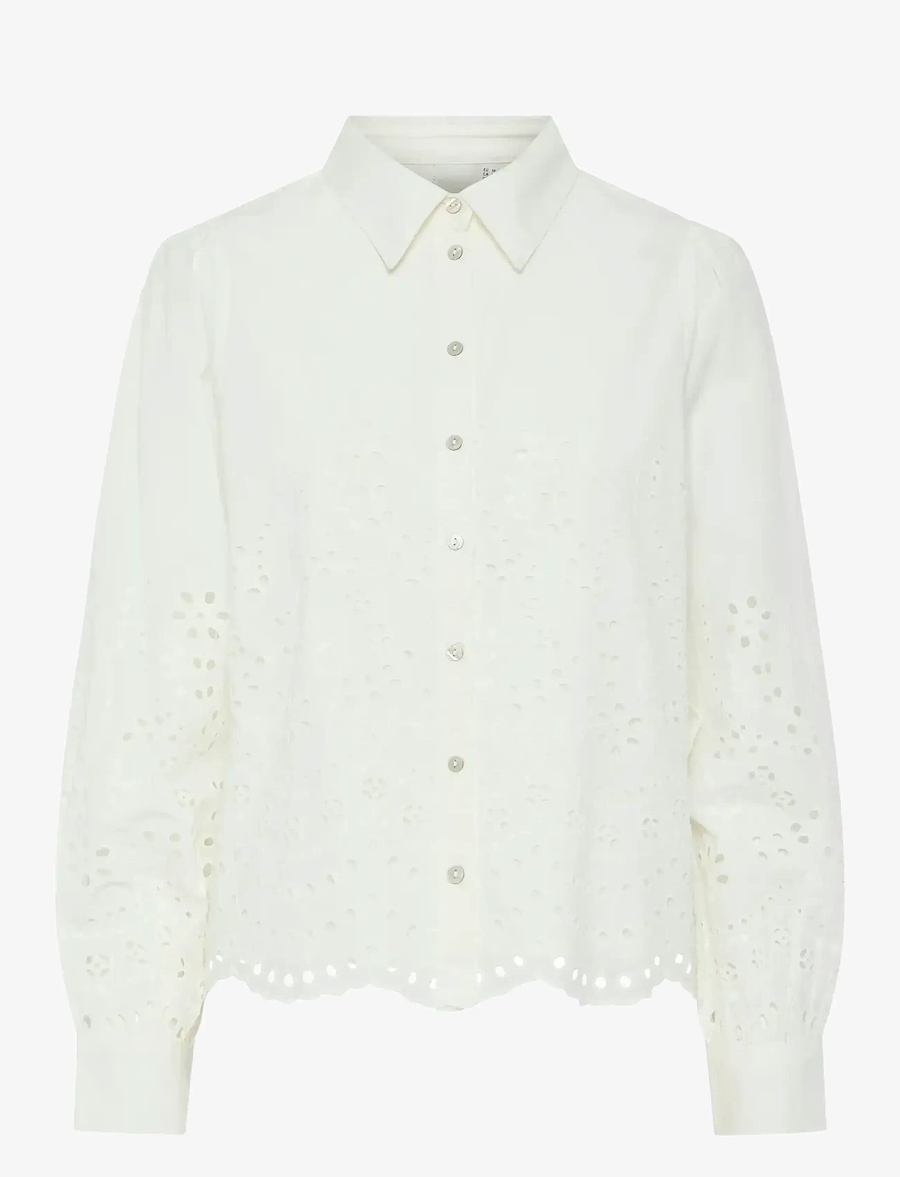 YAS - YASLUMA LS SHIRT S. NOOS - star white - 1