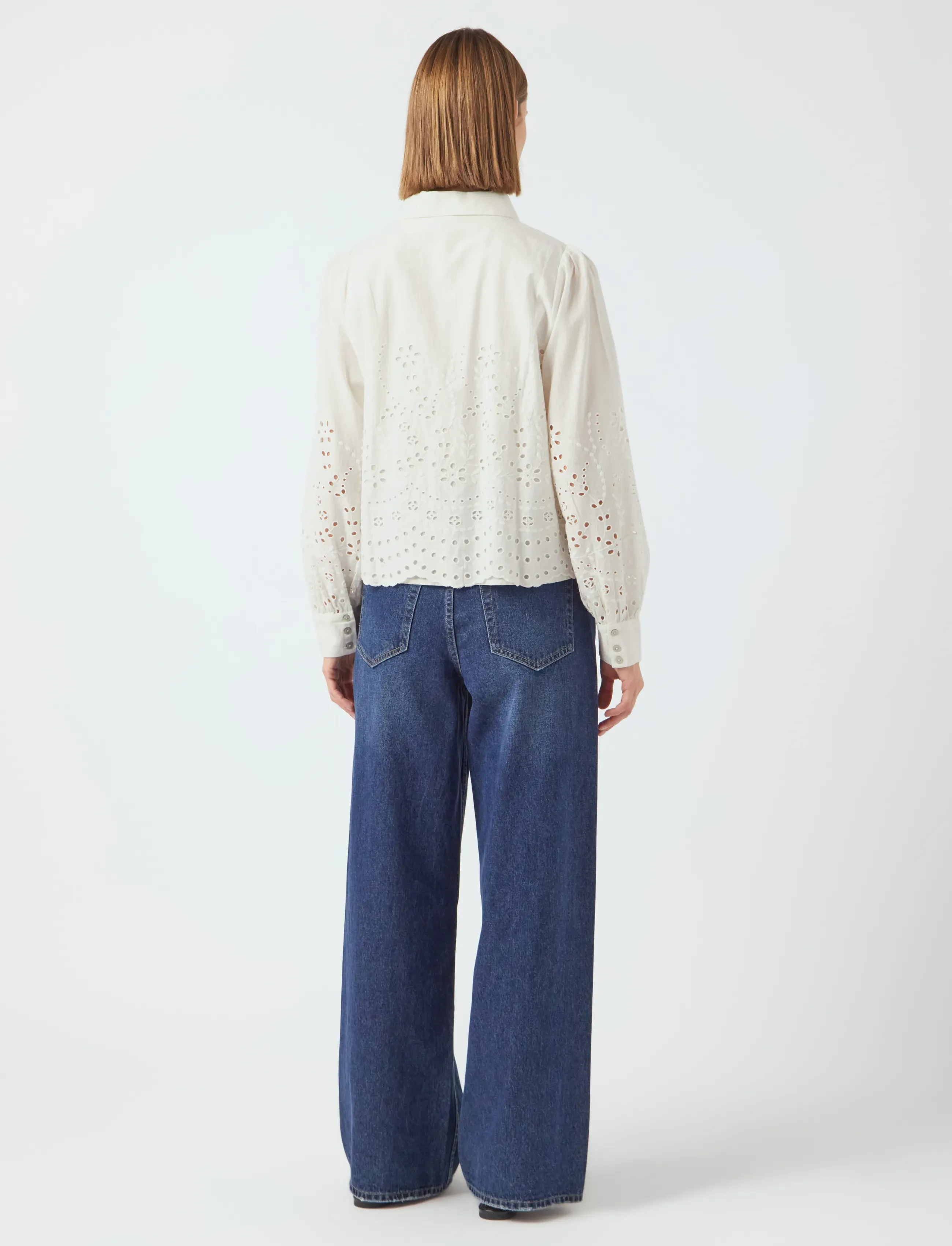 YAS - YASLUMA LS SHIRT S. NOOS - star white - 3