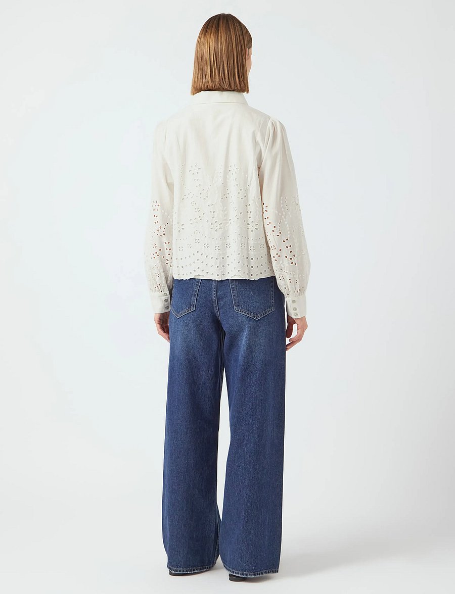 YAS - YASLUMA LS SHIRT S. NOOS - star white - 3