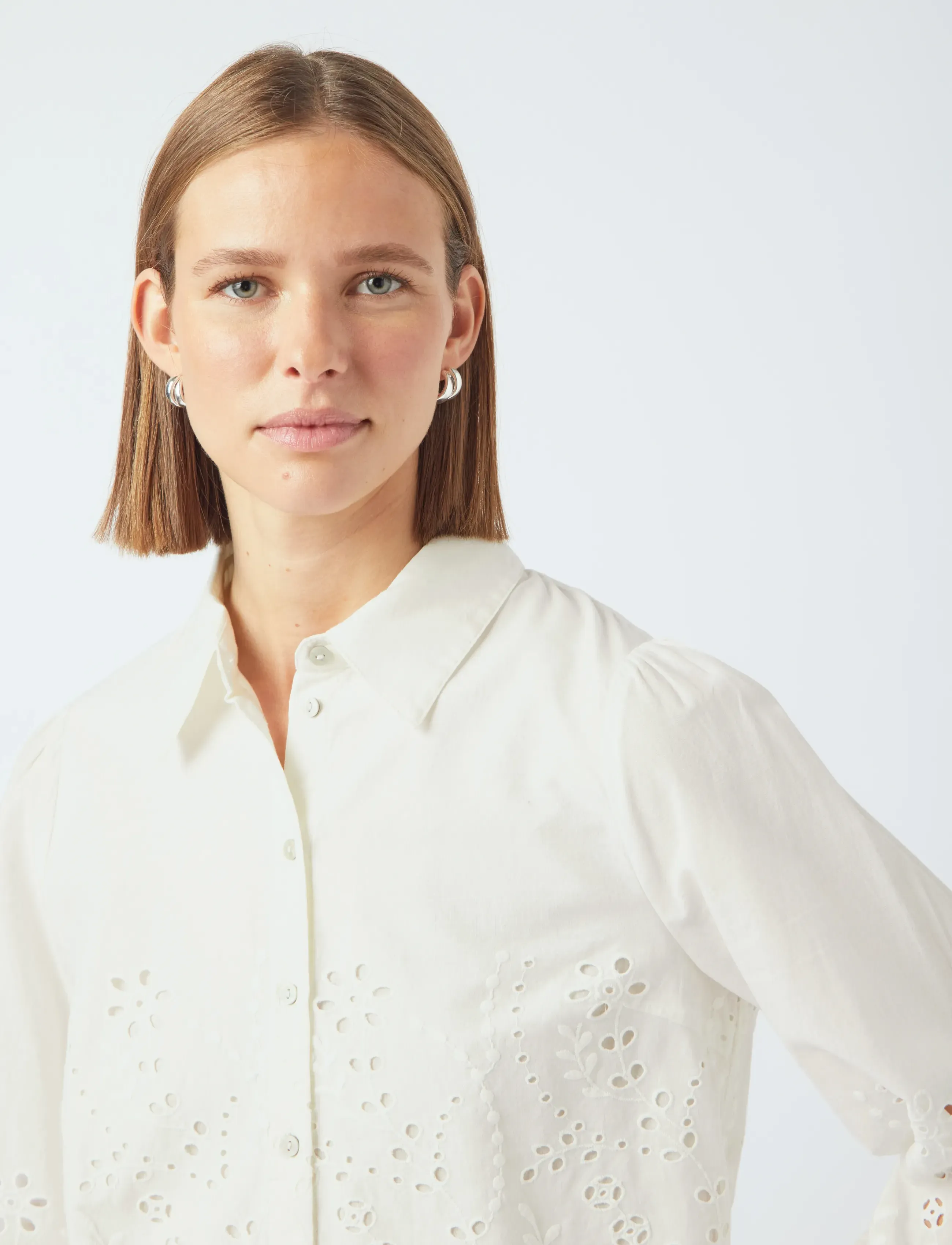 YAS - YASLUMA LS SHIRT S. NOOS - star white - 5