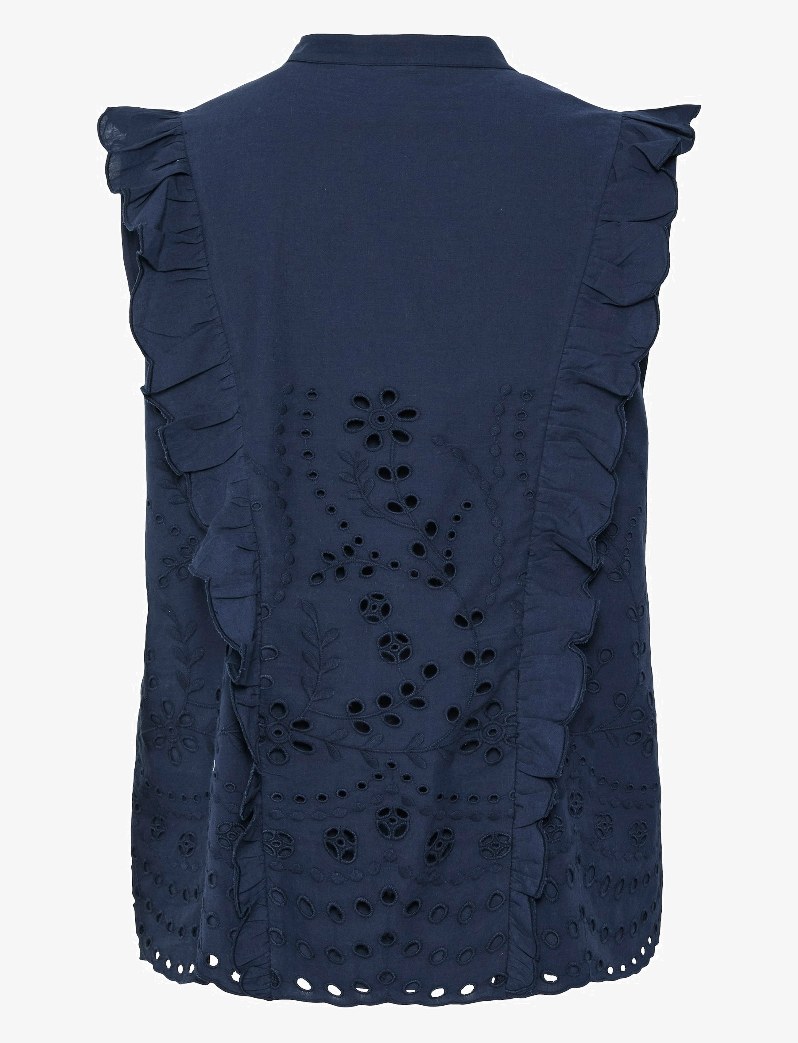 YAS - YASLUMA SL TOP S. NOOS - ermalausar blússur - navy blazer - 2