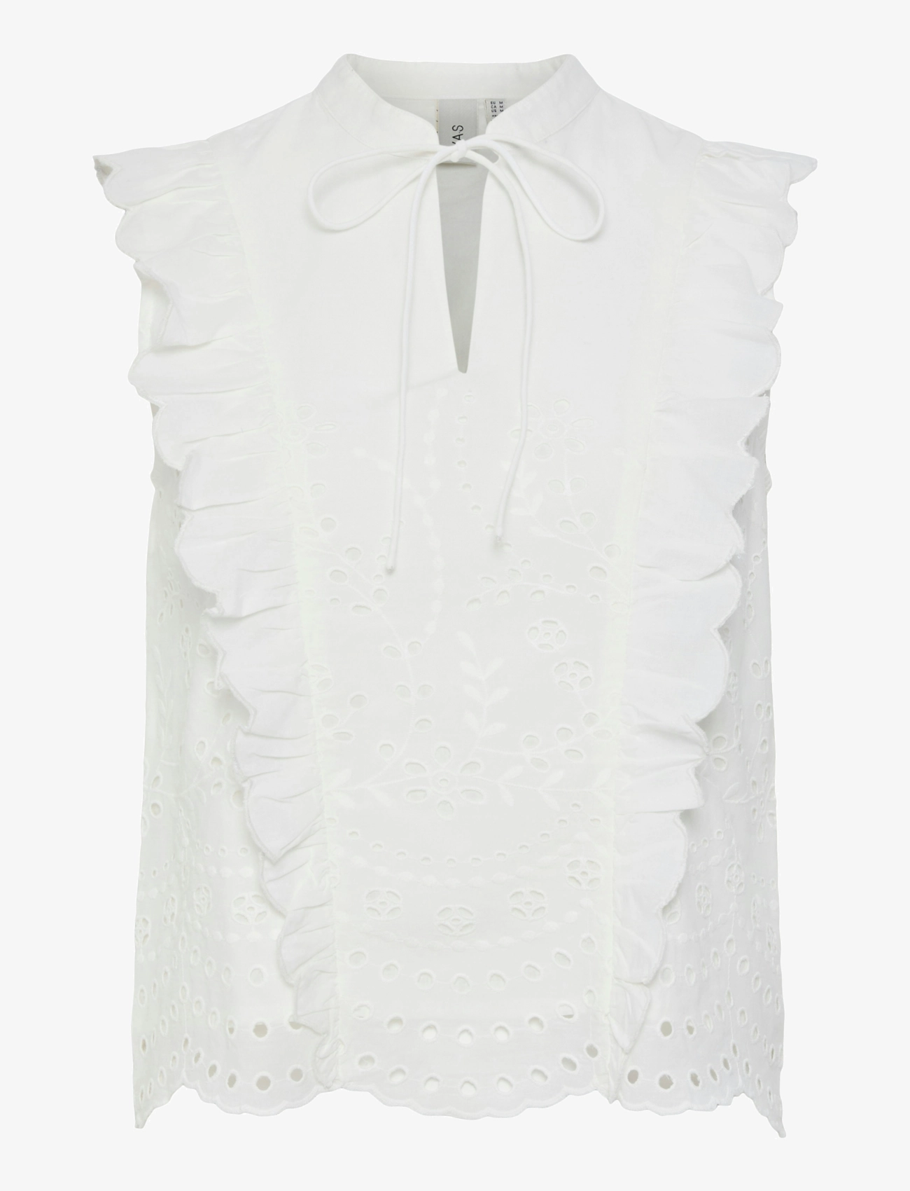 YAS YASLUMA SL TOP S. NOOS - Bluser - STAR WHITE / white
