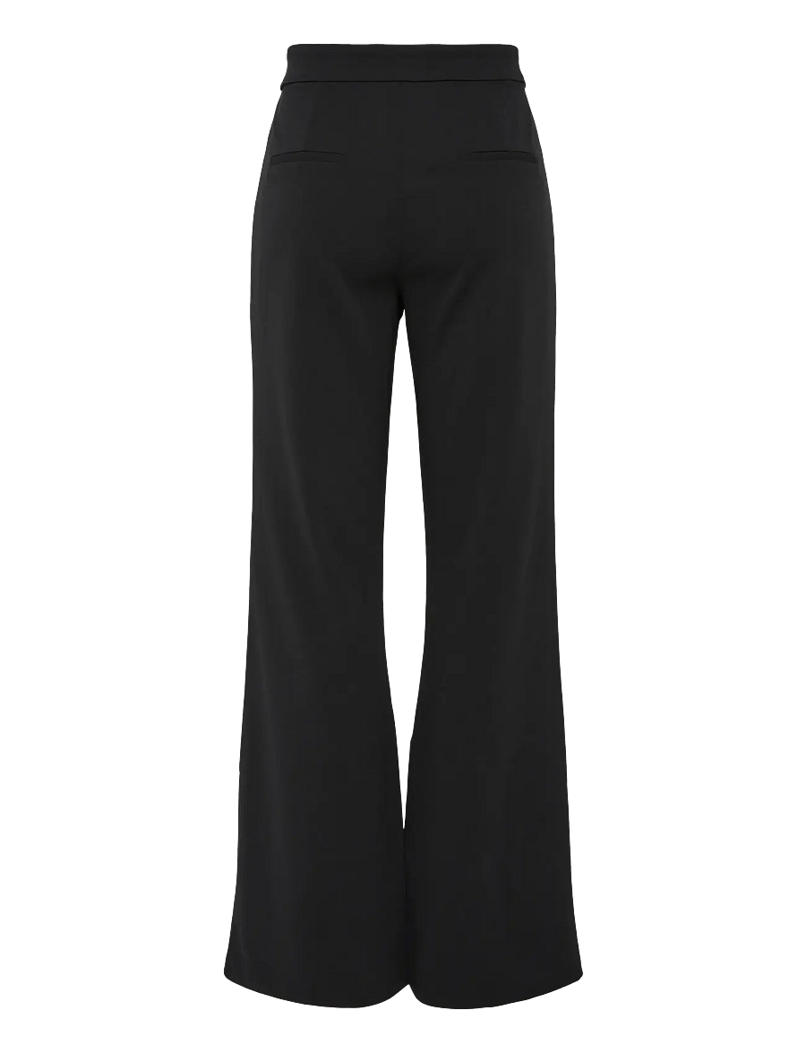 YAS - YASVICTORIA HMW FLARED PANT S. NOOS - flare bukser - black - 2