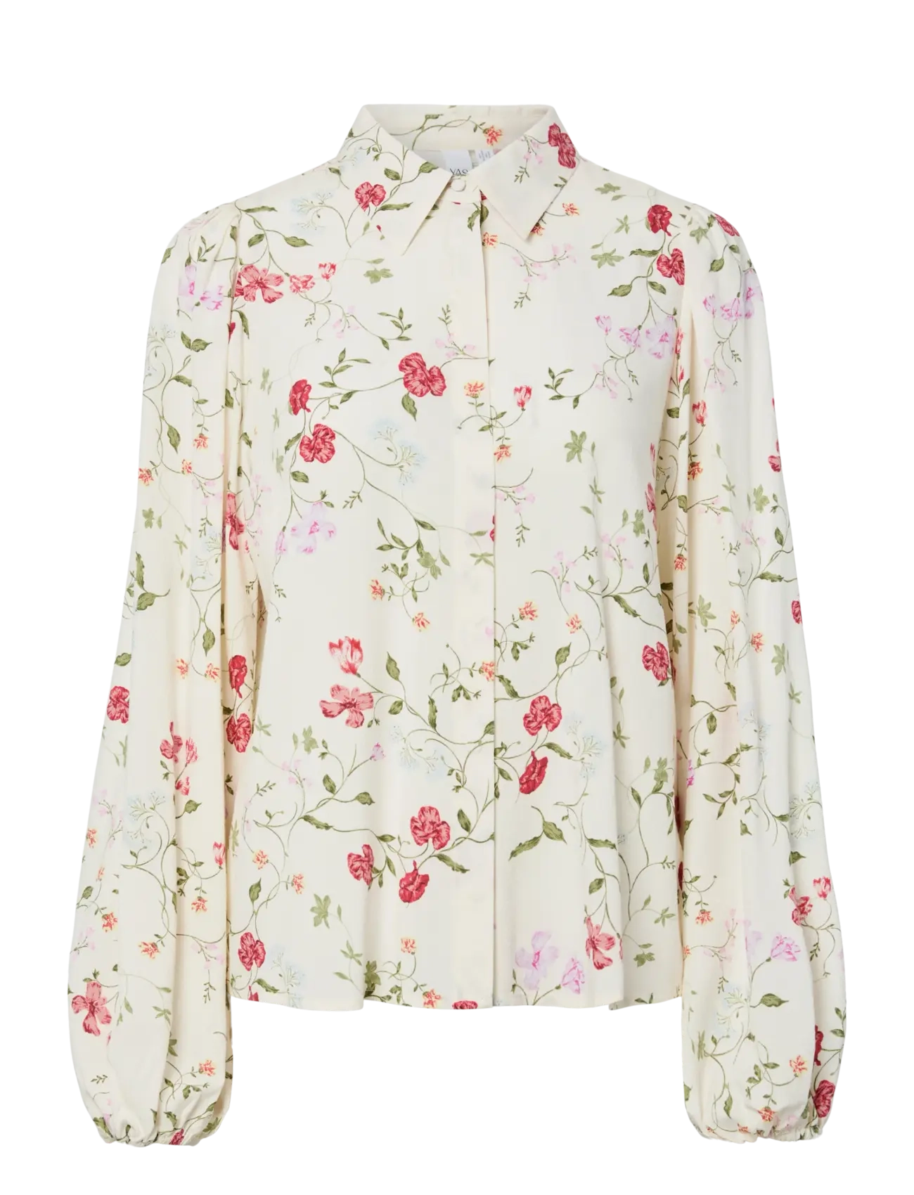 YAS YASASINA LS SHIRT S. NOOS - Skjortor - PRISTINE / multi