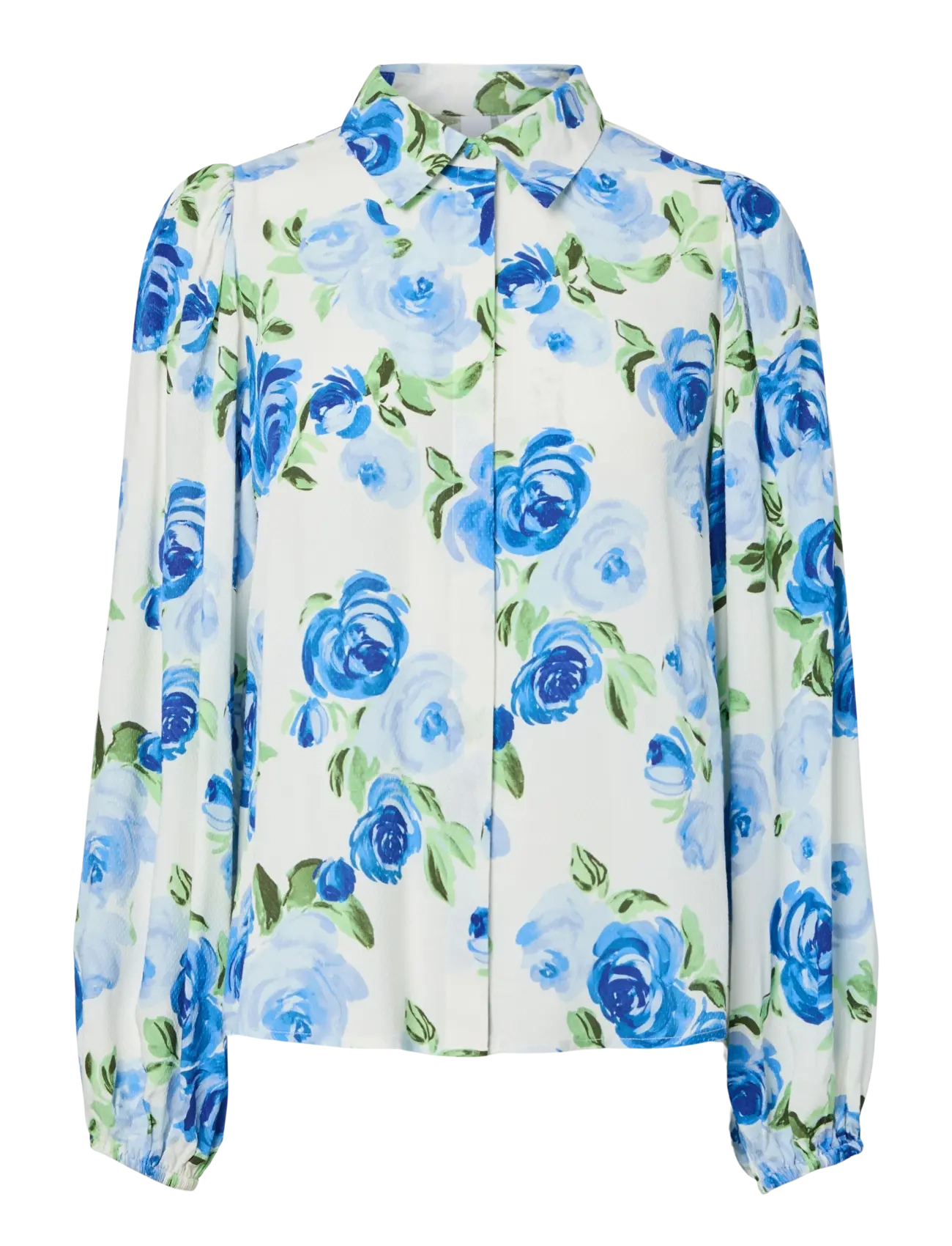 YAS Yasasina Ls Shirt S. Noos, 40, White, Skjorter > Langærmede, Dame