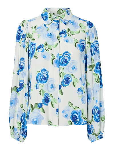 YAS YASASINA LS SHIRT S. NOOS - Blusen & Hemden - STAR WHITE / white