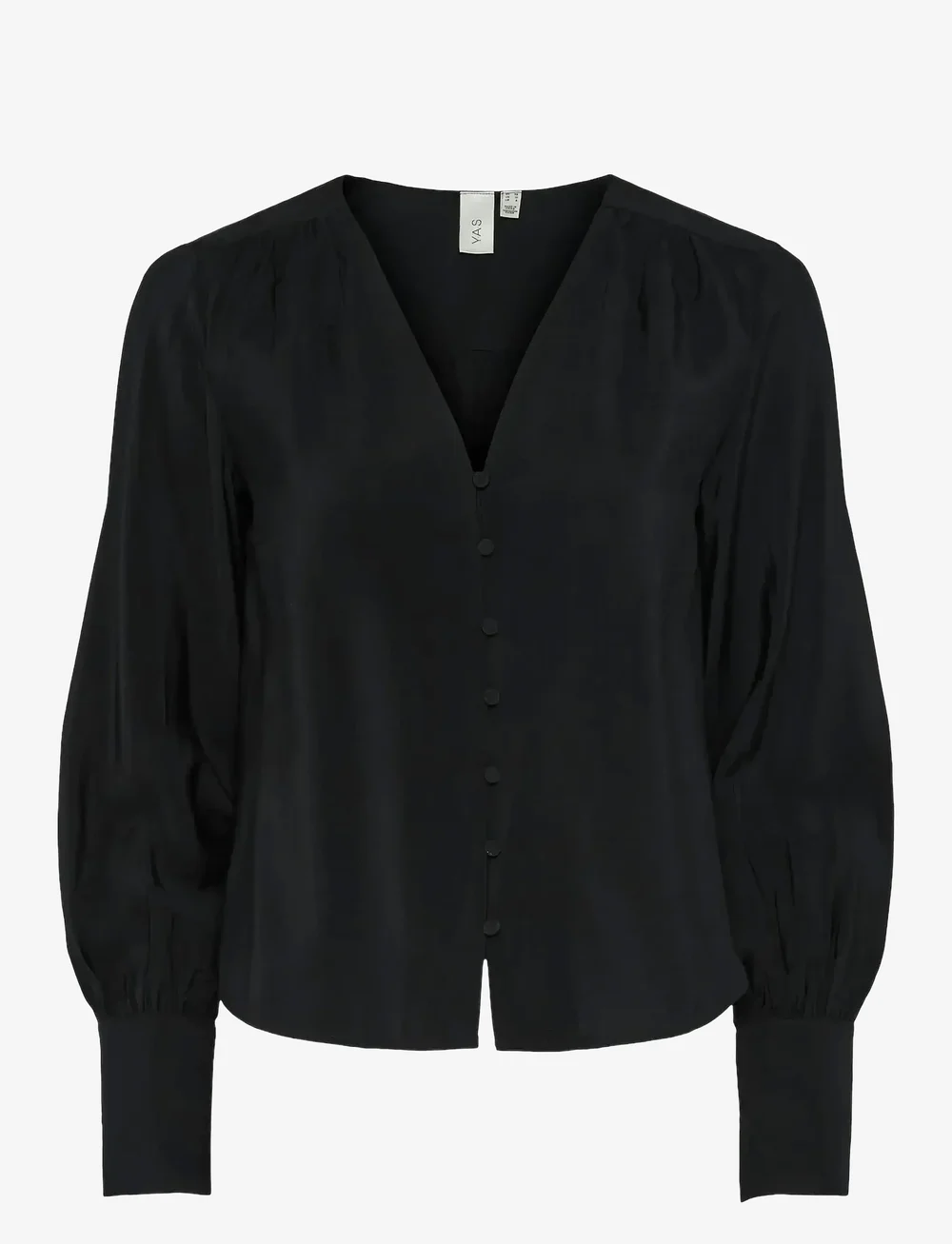 YAS - YASPIL LS SHIRT S. NOOS - langærmede bluser - black - 0