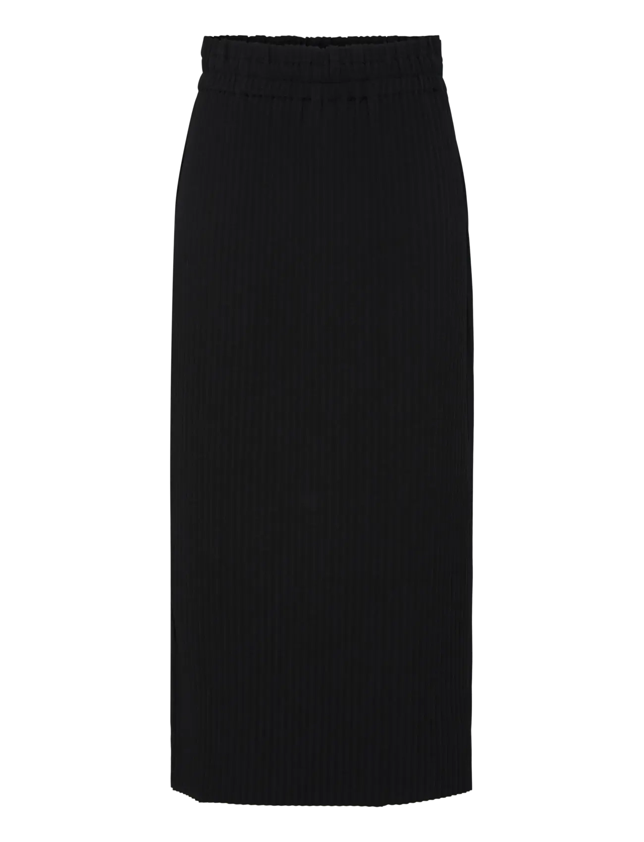 YAS YASALISA HW LONG SKIRT S. NOOS - Igapäevane stiil - BLACK / black