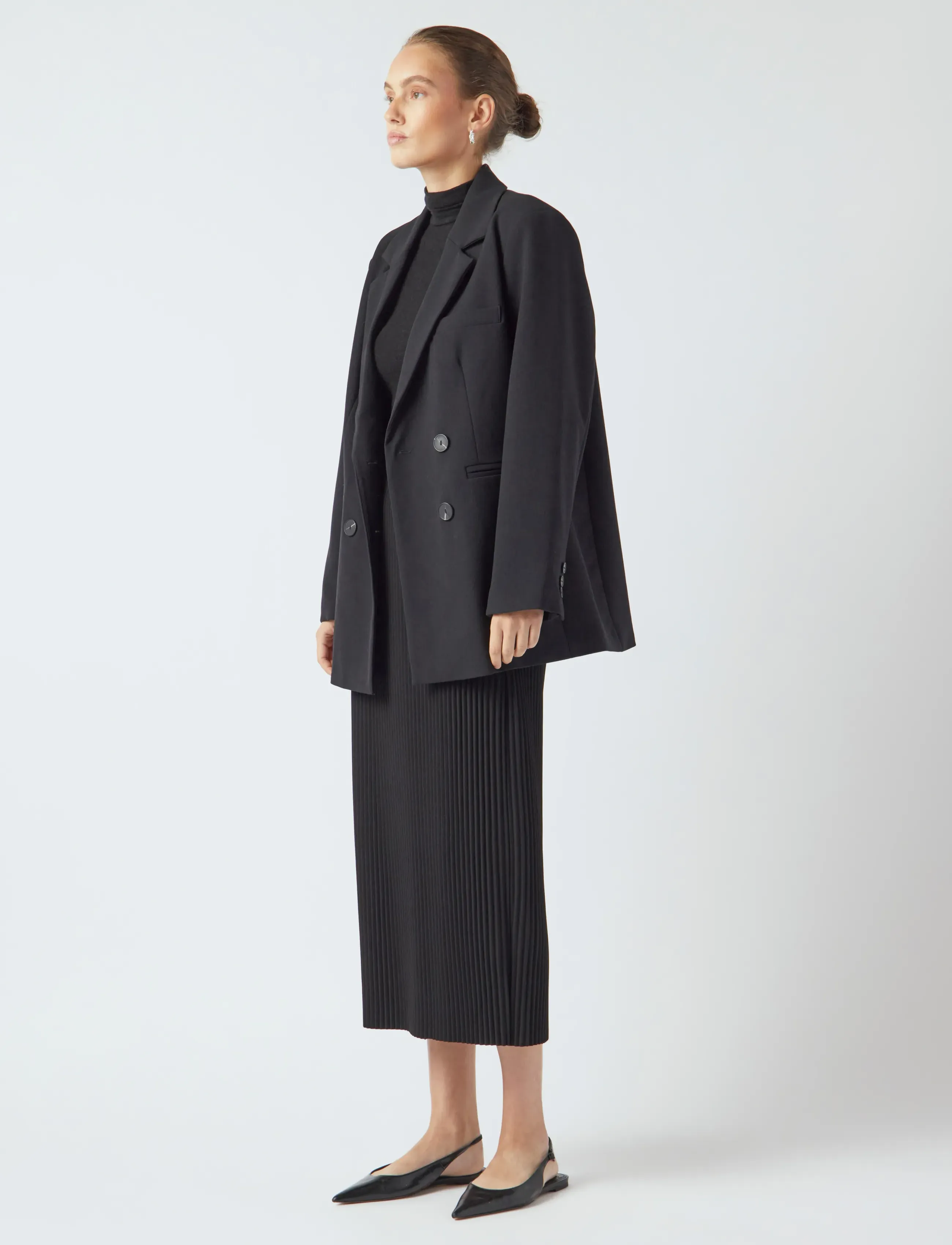 YAS - YASALISA HW LONG SKIRT S. NOOS - midi rokken - black - 4
