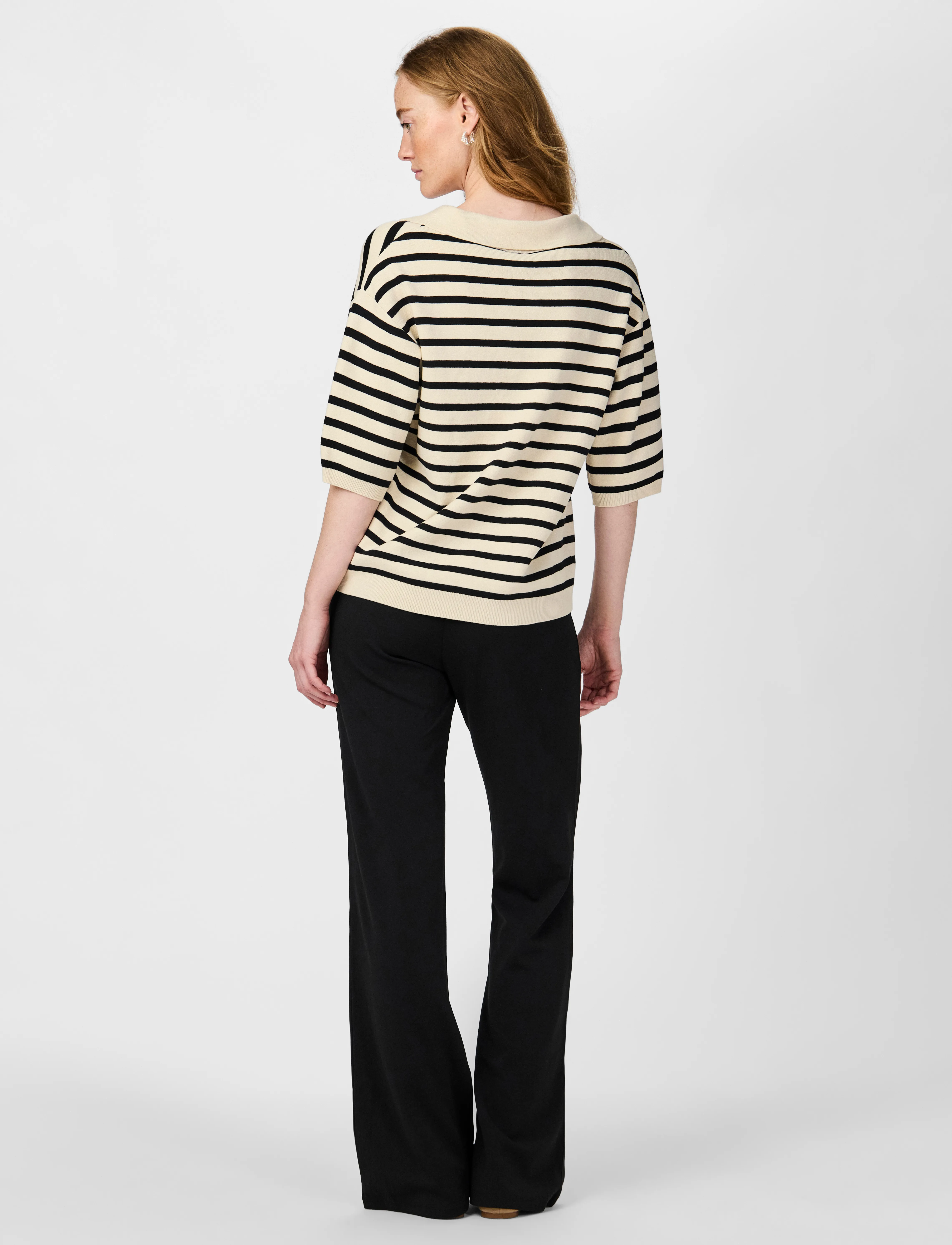YAS - YASFONNY 2/4 KNIT PULLOVER S. NOOS - trøjer - birch - 3