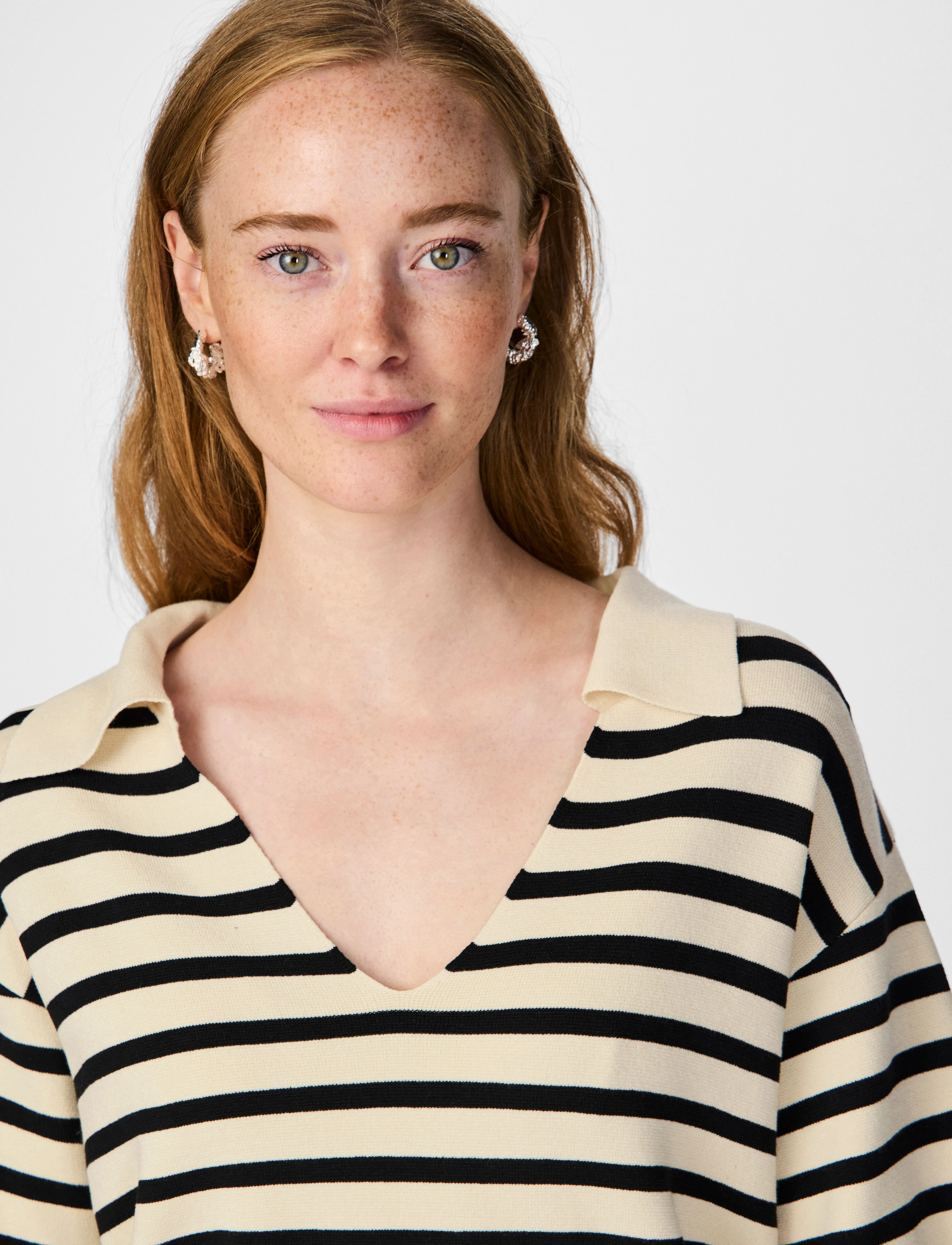 YAS - YASFONNY 2/4 KNIT PULLOVER S. NOOS - trøjer - birch - 4
