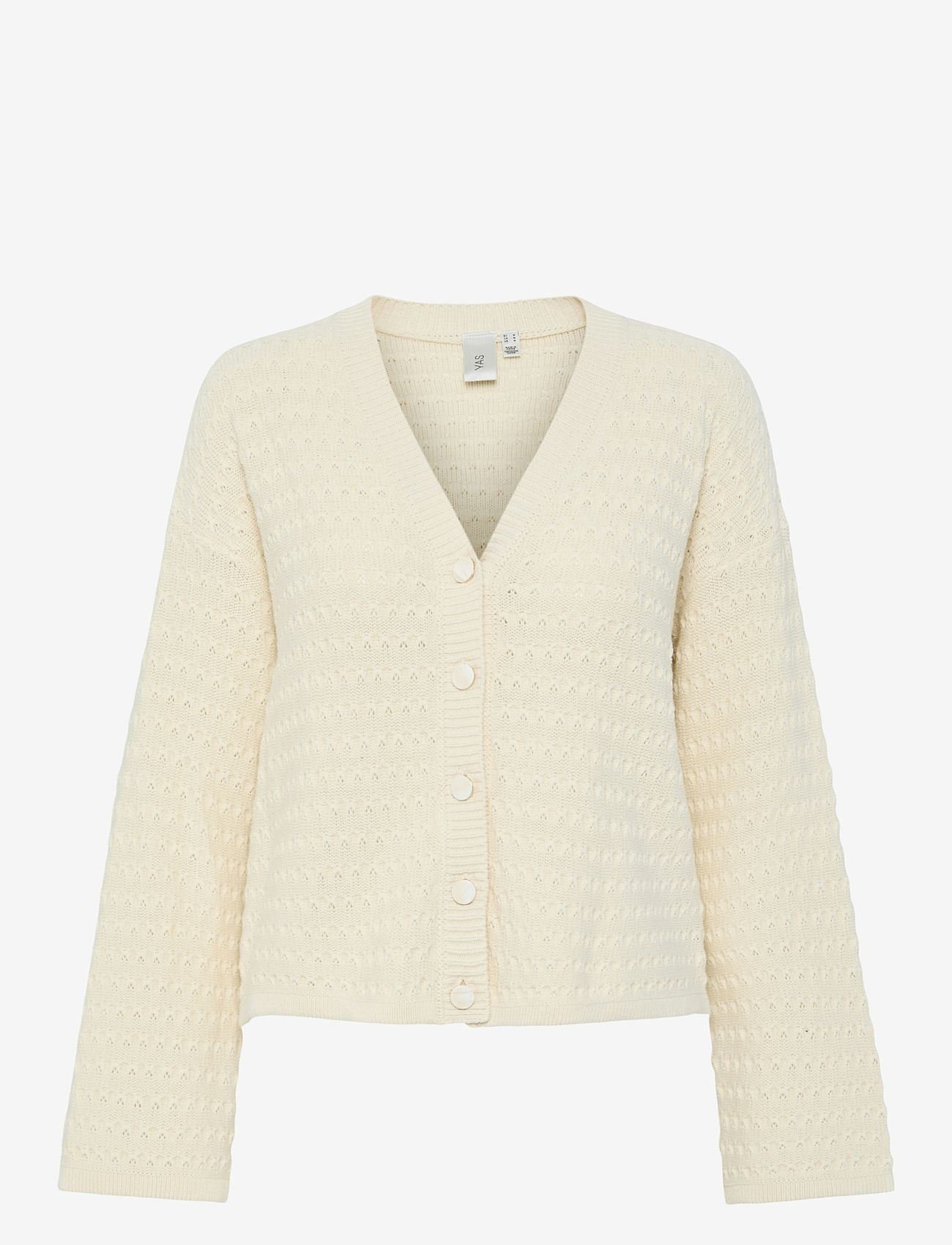 YAS - YASCIBYL LS KNIT CARDIGAN NOOS - birch - 0