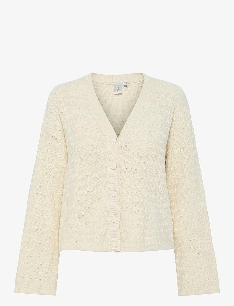 YAS - YASCIBYL LS KNIT CARDIGAN NOOS - birch - 0